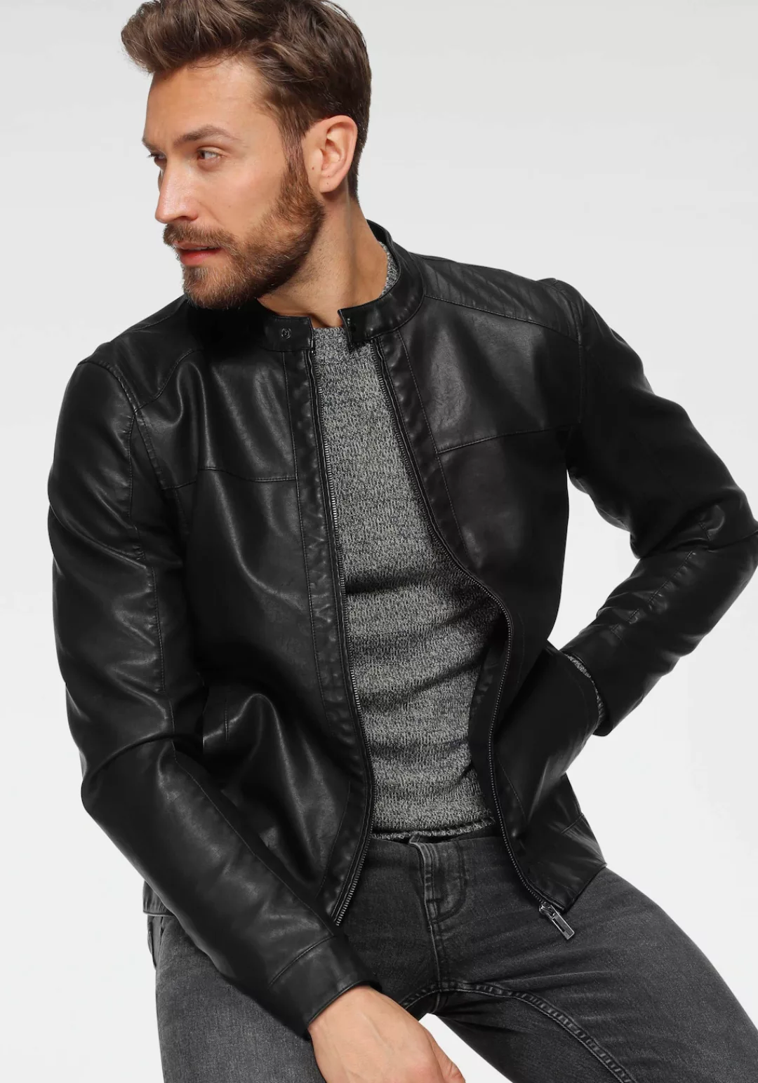 ONLY & SONS Bikerjacke Mike (1-St) günstig online kaufen