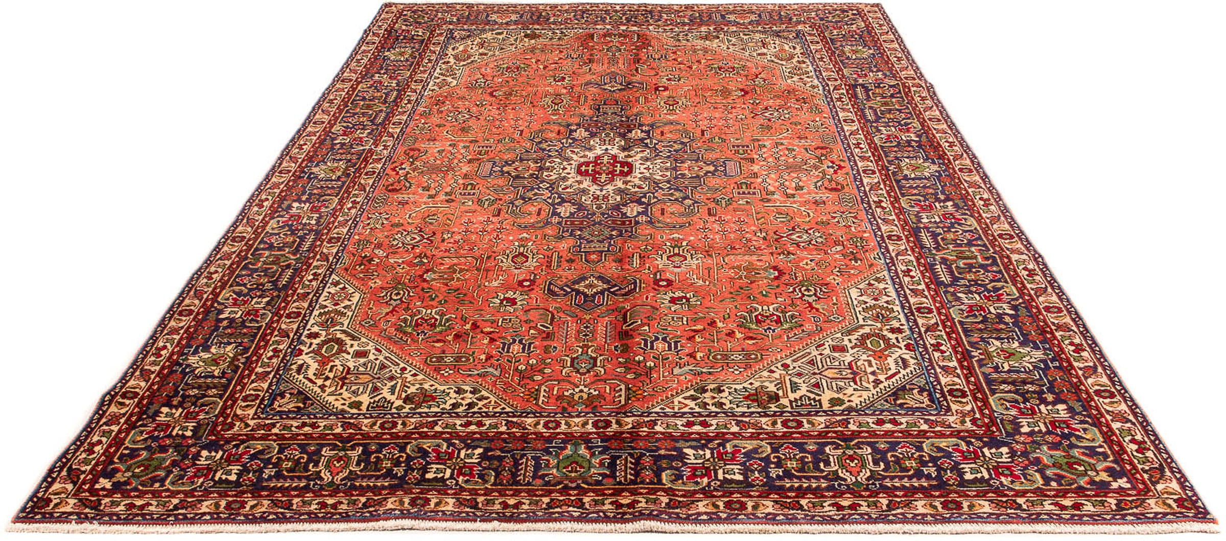 morgenland Orientteppich »Perser - Täbriz - 295 x 195 cm - hellrot«, rechte günstig online kaufen