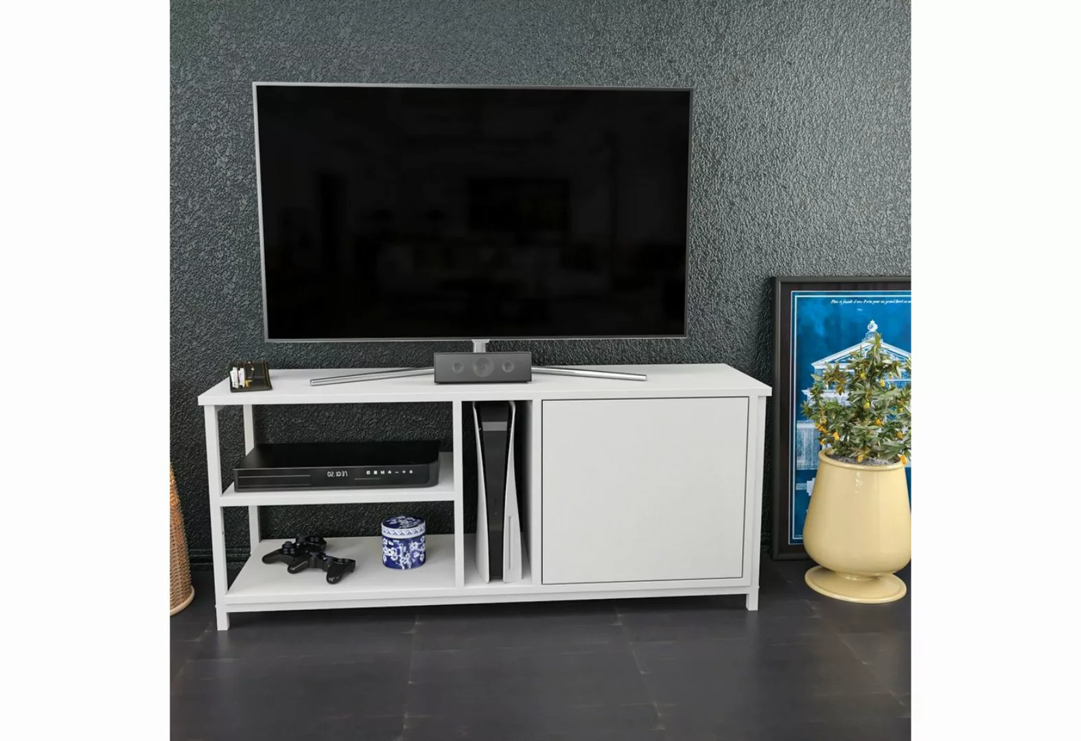 Skye Decor TV-Schrank Schränke, 50,8x120x35,3 cm, 100% Melaminbeschichtete günstig online kaufen