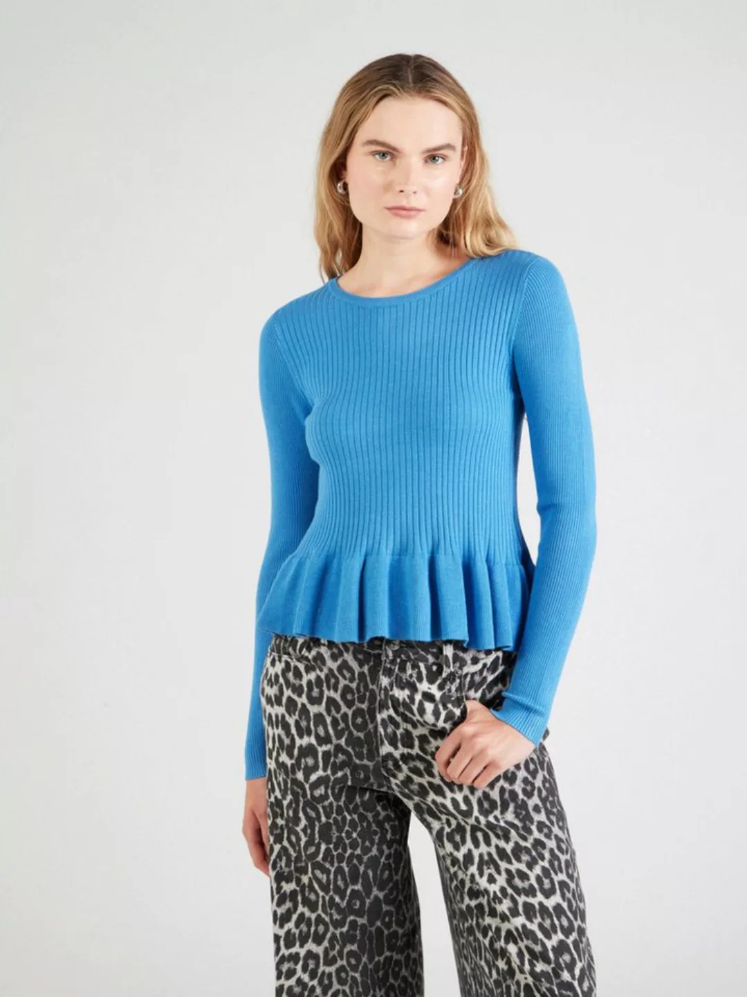 Vero Moda Strickpullover VMGLORY (1-tlg) Schößchen günstig online kaufen