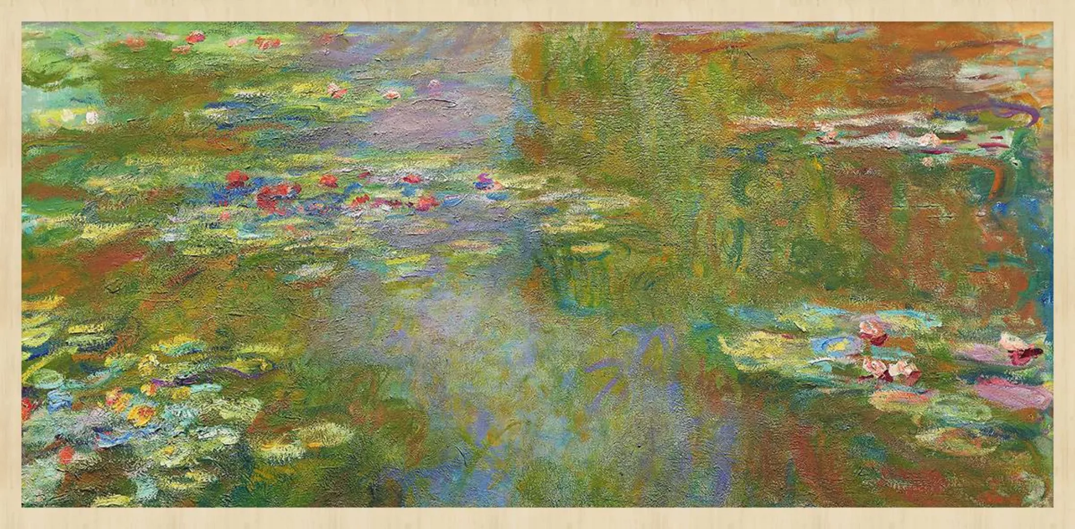 Wandkraft | Wanddekoration Seerosenteich Monet günstig online kaufen