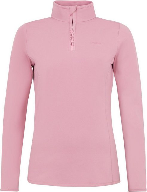 Protest Langarmshirt FABRIZ 1/4 zip top Cameo Pink günstig online kaufen