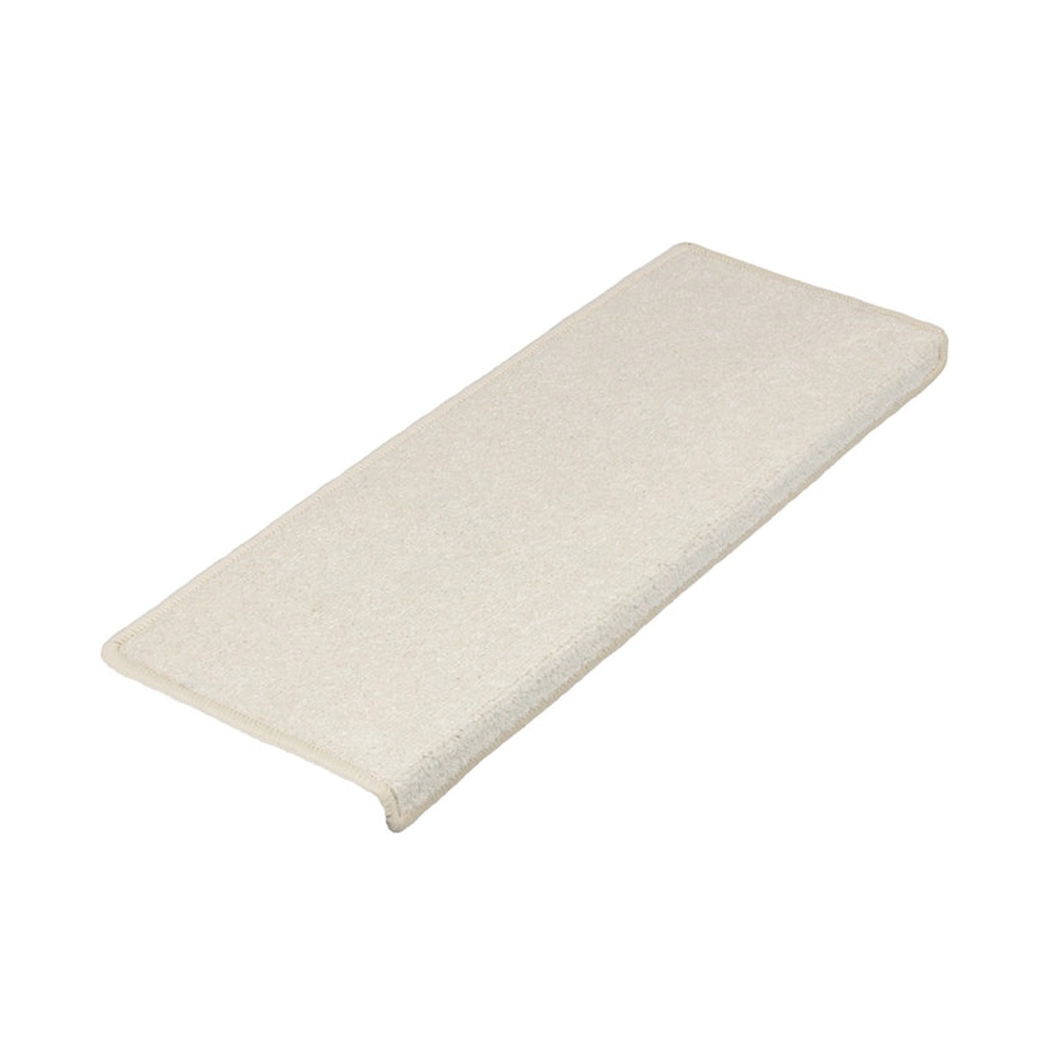 KARAT Velours Stufenmatte Dynasty Atmungsaktiv Creme 23,5 x 65 cm Rechtecki günstig online kaufen