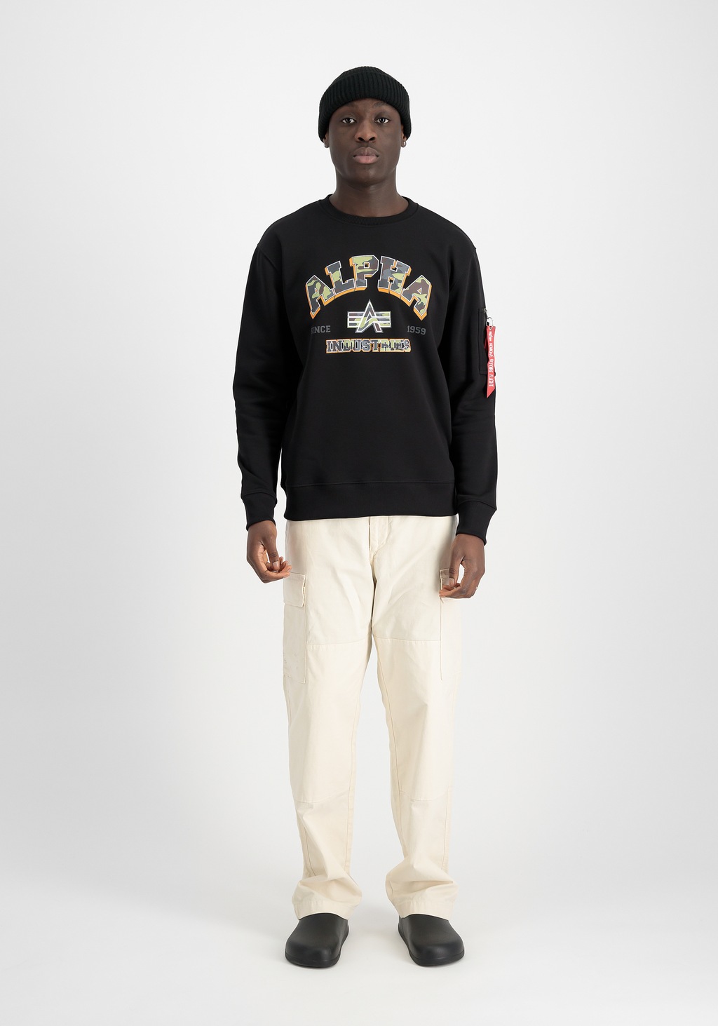 Alpha Industries Sweater "College Camo Sweatshirt Sweatshirt" günstig online kaufen