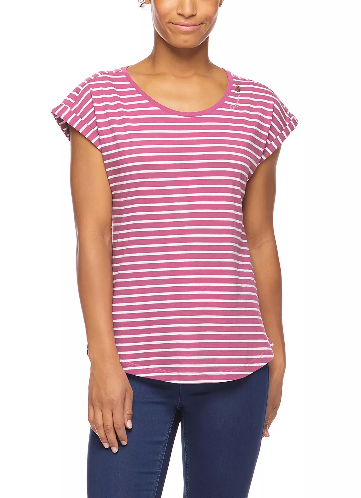 Ragwear Shirt Mallory Organic raspberry günstig online kaufen