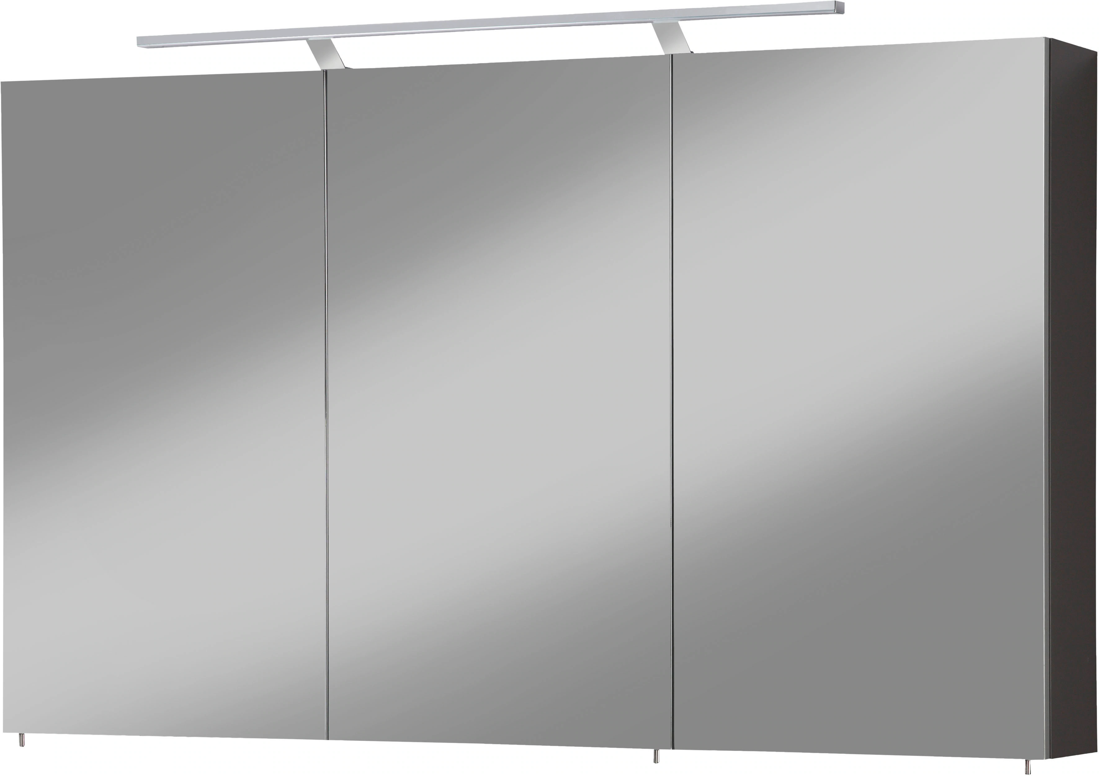 welltime Spiegelschrank "Torino made in Germany", Breite 120 cm, 3-türig, L günstig online kaufen