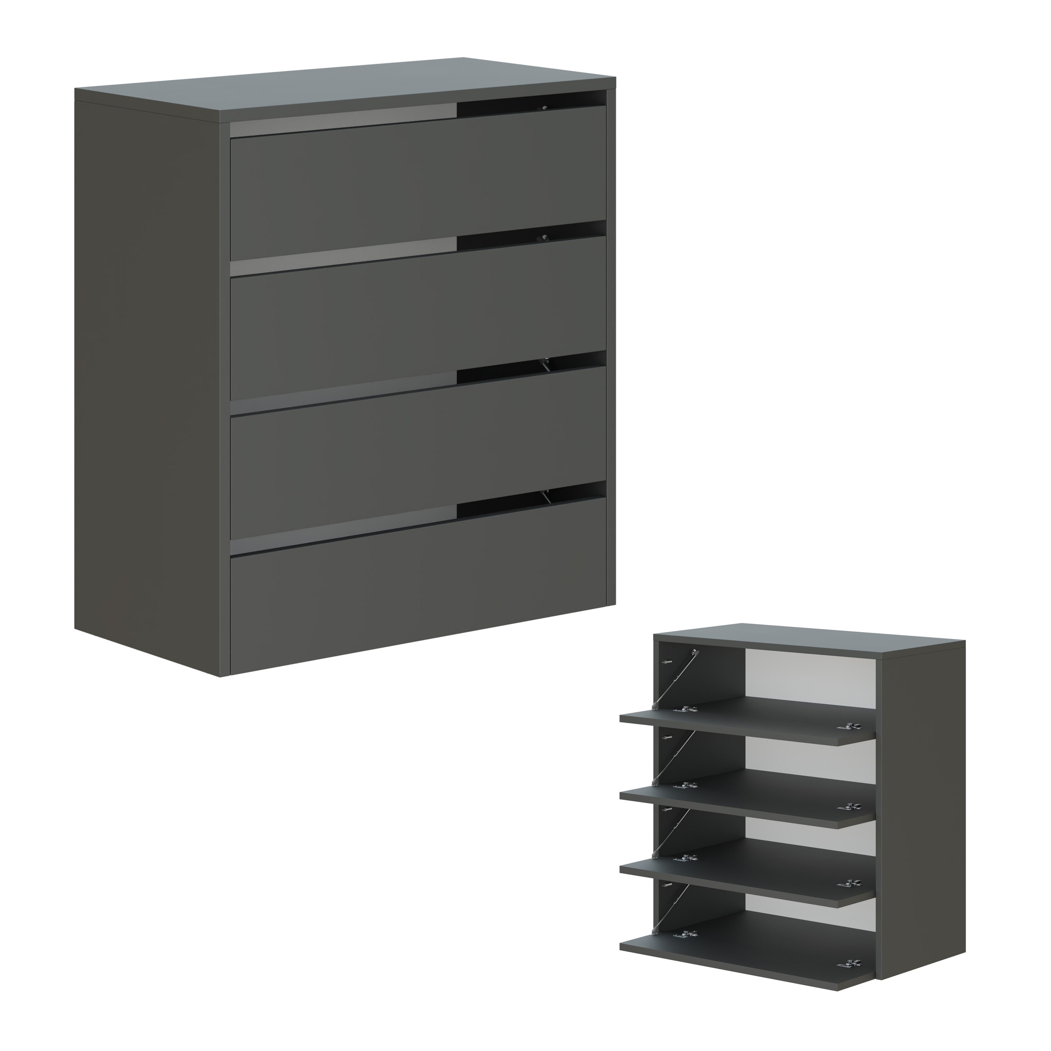 Platan Room Schuhschrank Toledo Schuhkommode Schuhregal günstig online kaufen