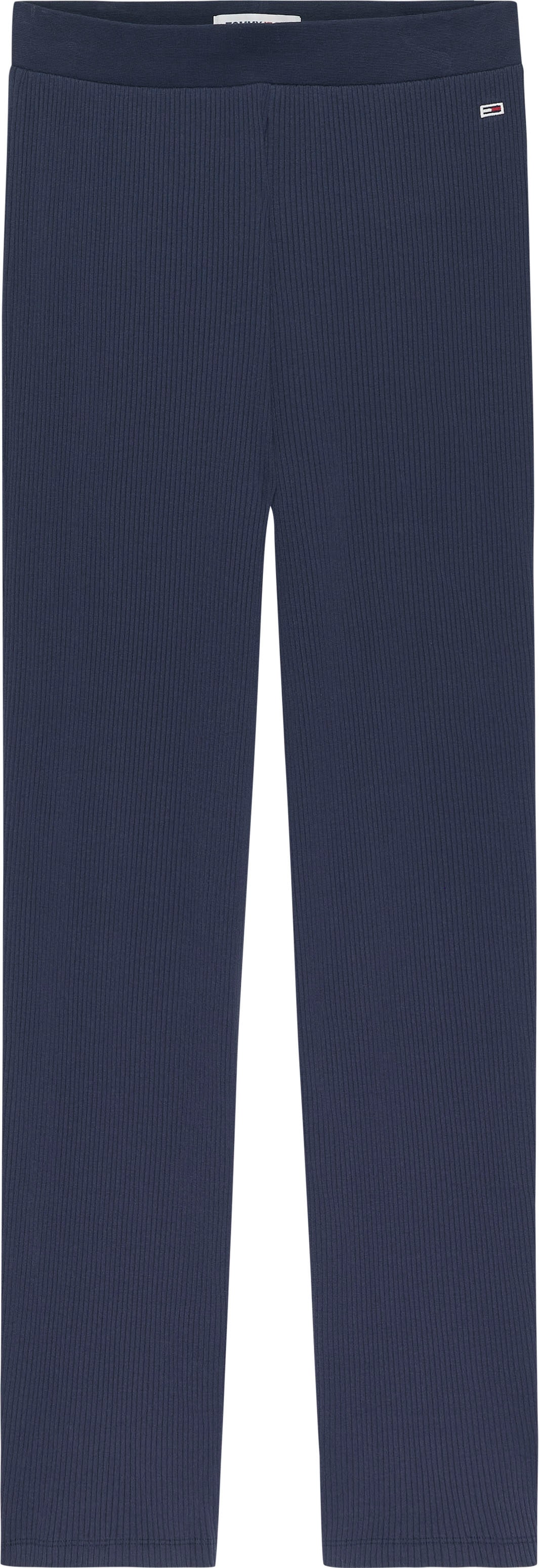 Tommy Jeans Strickhose TJW WIDE LEG KNIT PANT mit Tommy Jeans Logo-Stickere günstig online kaufen