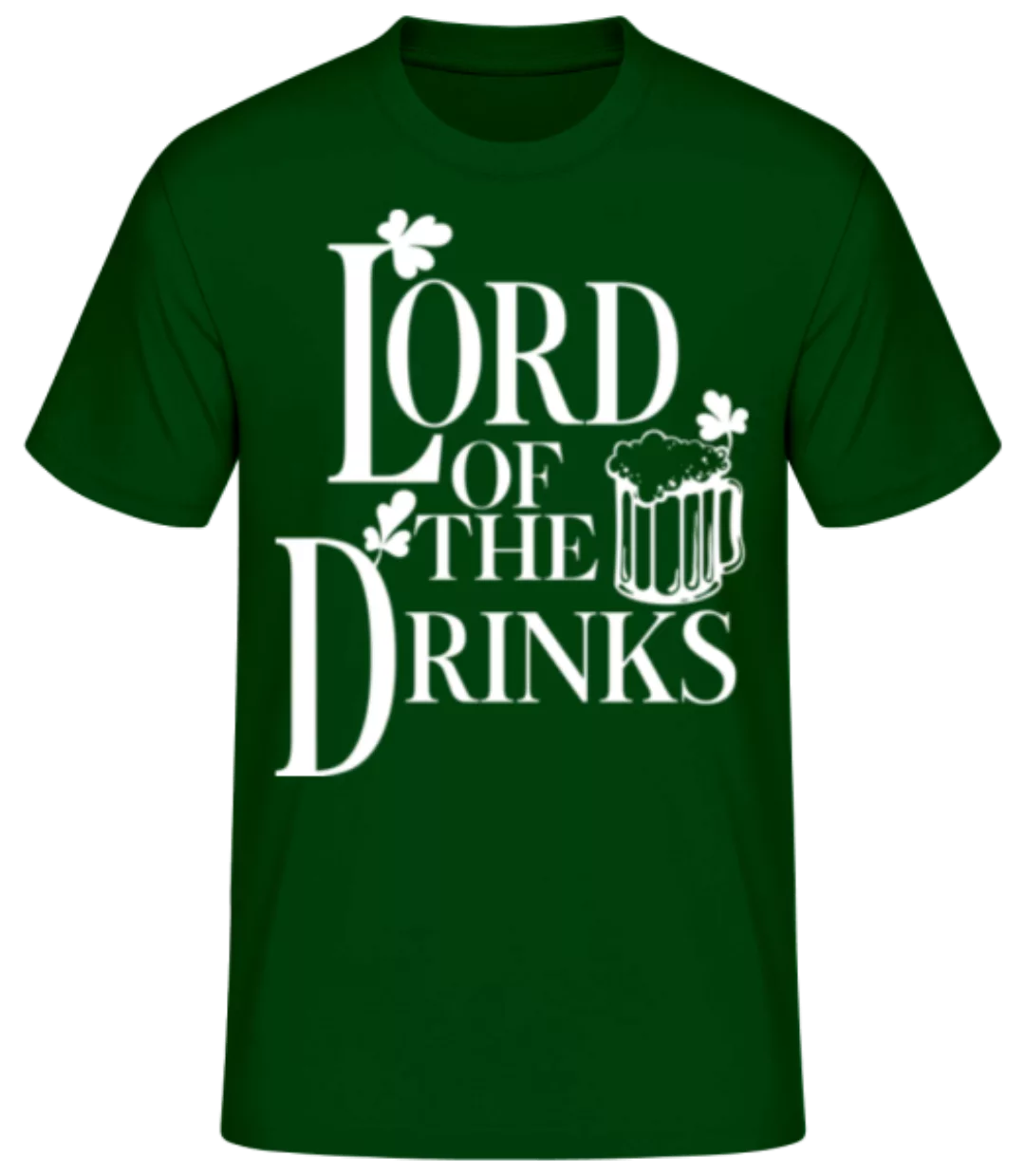 Lord Of The Drinks · Männer Basic T-Shirt günstig online kaufen