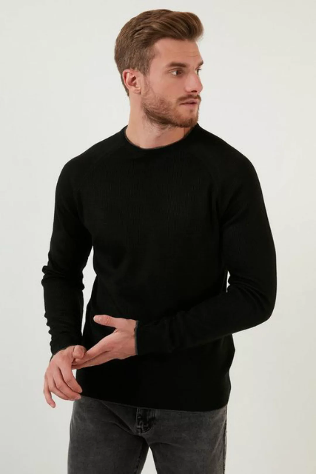 Buratti Longsweatshirt Regular Fit günstig online kaufen