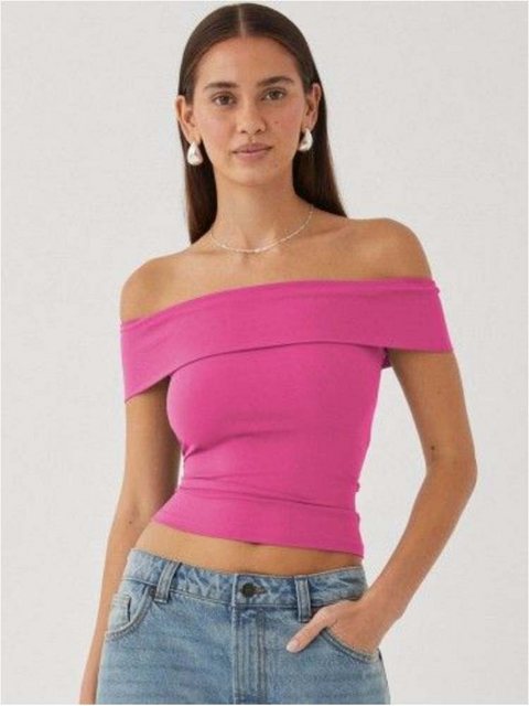 KIKI Bandeautop Y2K Tube Top Sexy Kurzarmshirt One Shoulder Slim Hot Girl günstig online kaufen