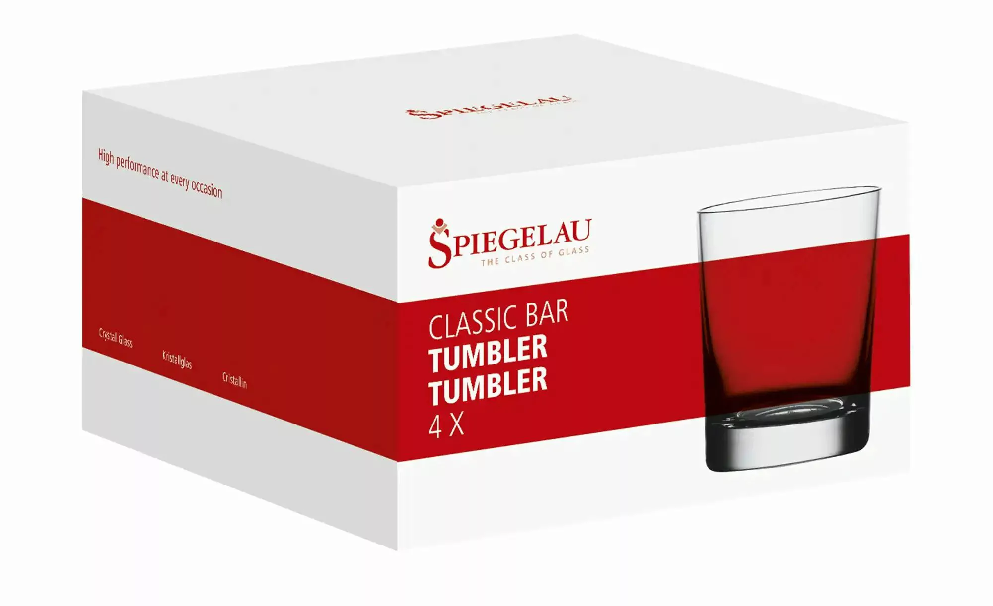 Spiegelau Whiskygläser 4er Set Classic Bar ¦ transparent/klar ¦ Glas Gläser günstig online kaufen