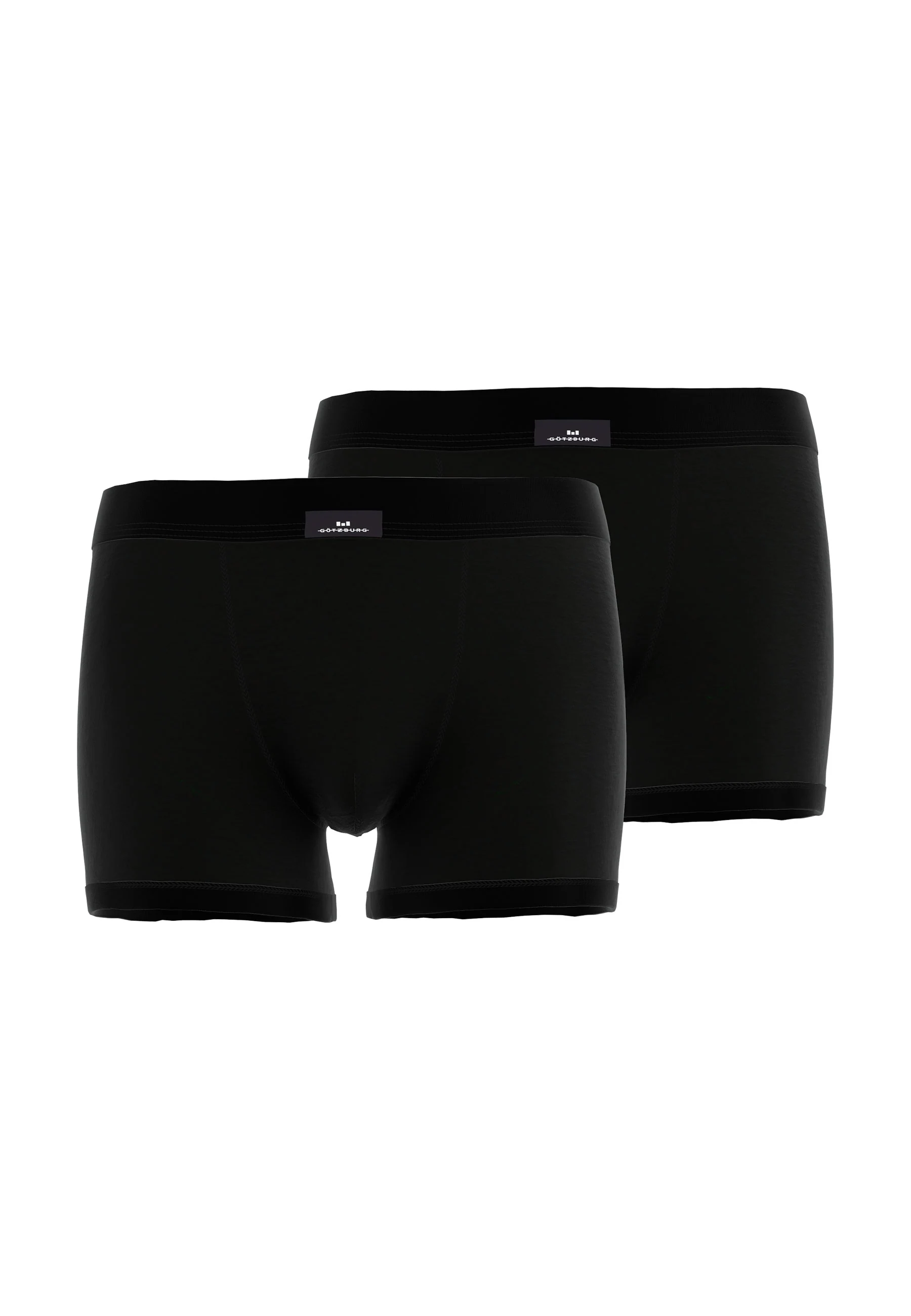 GÖTZBURG Boxershorts "X-lastic", (2er-Pack), basic, elastischer Bund, eng, günstig online kaufen