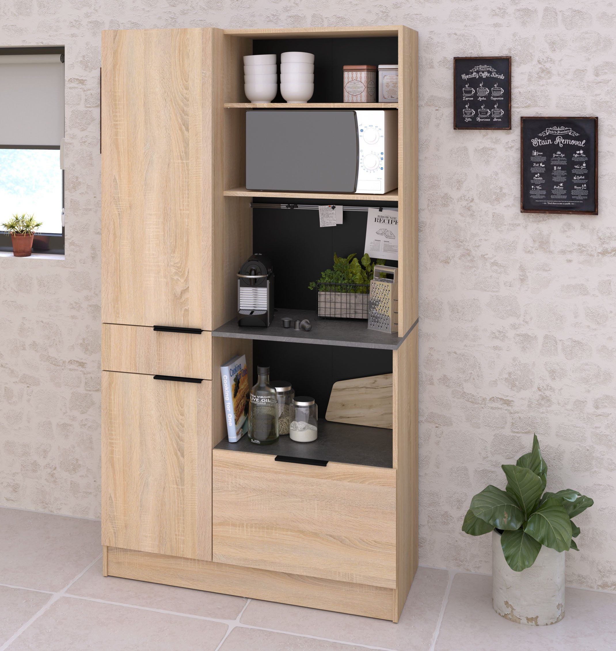 Parisot Buffet "Fumay 11, Geschirrschrank, besonders viel Stauraum", (1 St. günstig online kaufen