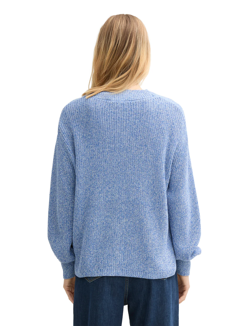 TOM TAILOR Denim Cardigan, mit Strickstruktur und Knopfleiste günstig online kaufen