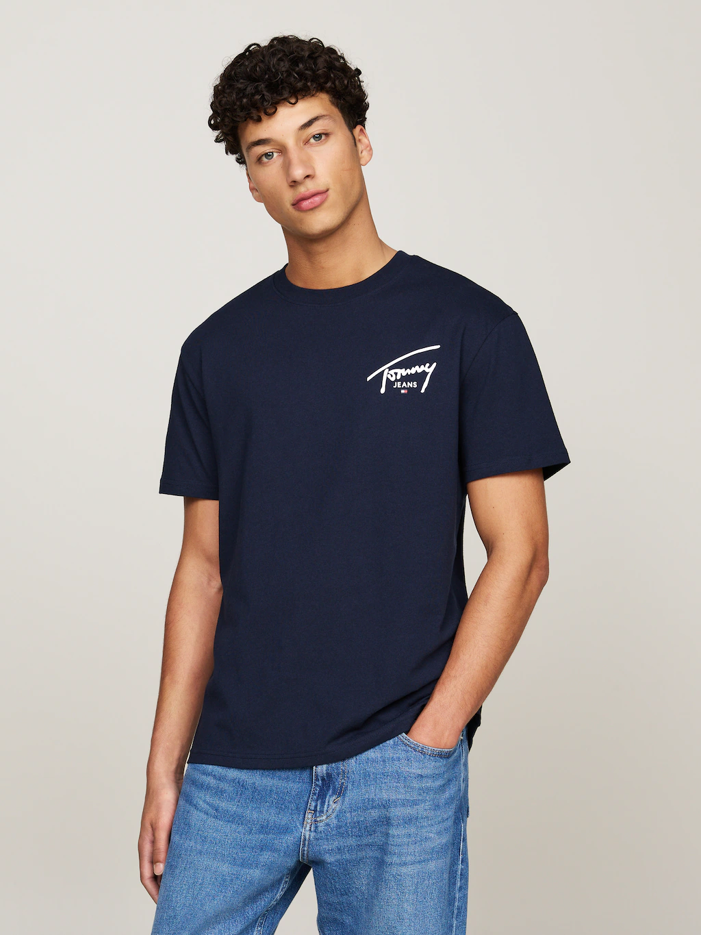 Tommy Jeans T-Shirt "TJM REG SIGNATURE PRINT TEE EXT" günstig online kaufen