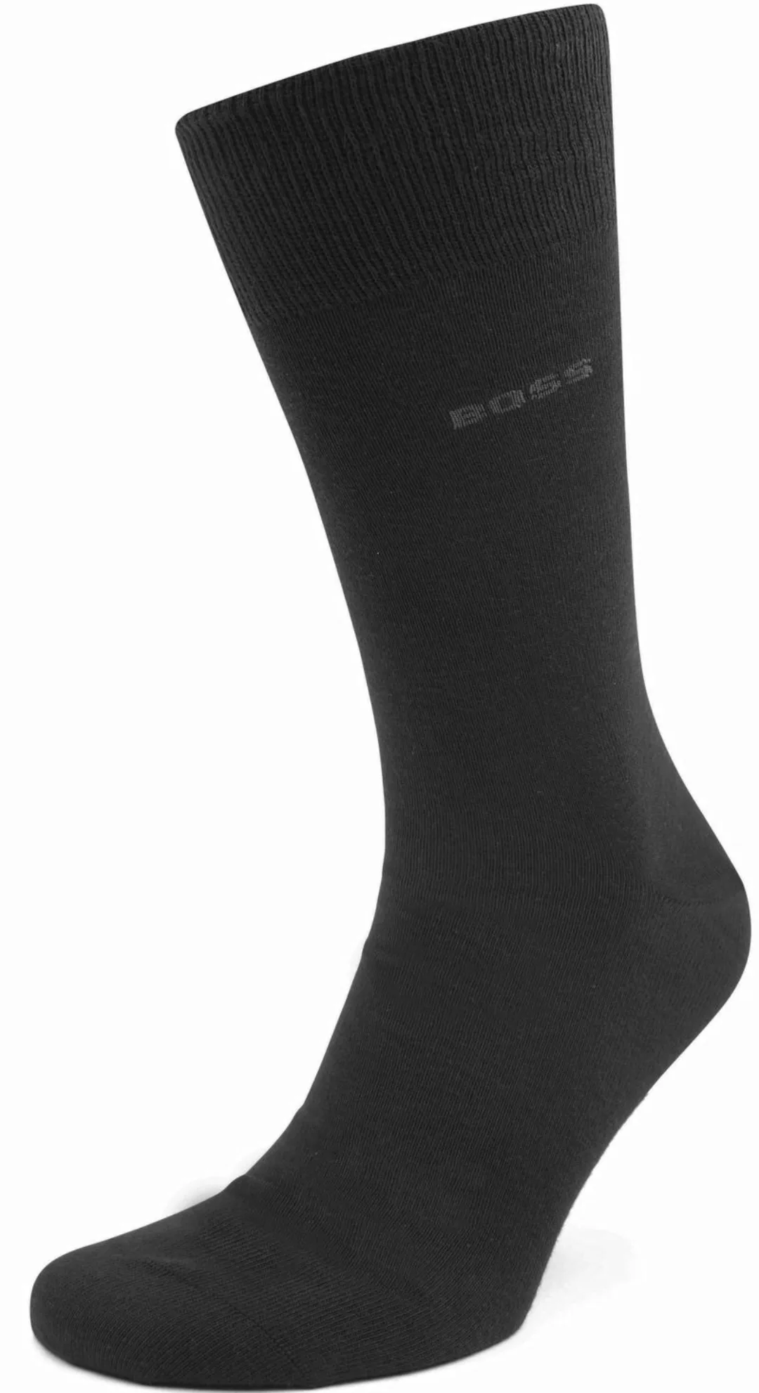 BOSS Socken 2-Pack Schwarz - Größe 43-46 günstig online kaufen