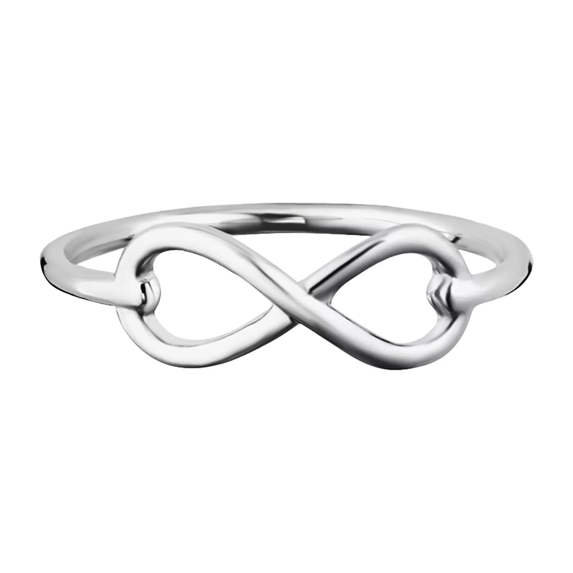 CAÏ Fingerring "925/- Sterling Silber rhodiniert Infinity" günstig online kaufen