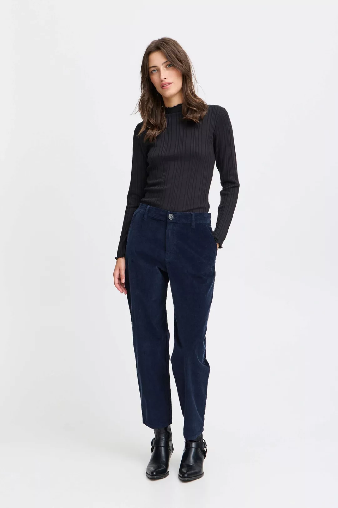 b.young Stoffhose "Stoffhose BYDASIK CROPPED PANTS -" günstig online kaufen