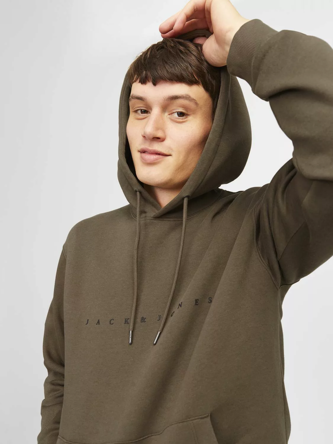 Jack & Jones Kapuzensweatshirt JJESTAR JJ SWEAT HOOD NOOS mit Logo Print im günstig online kaufen