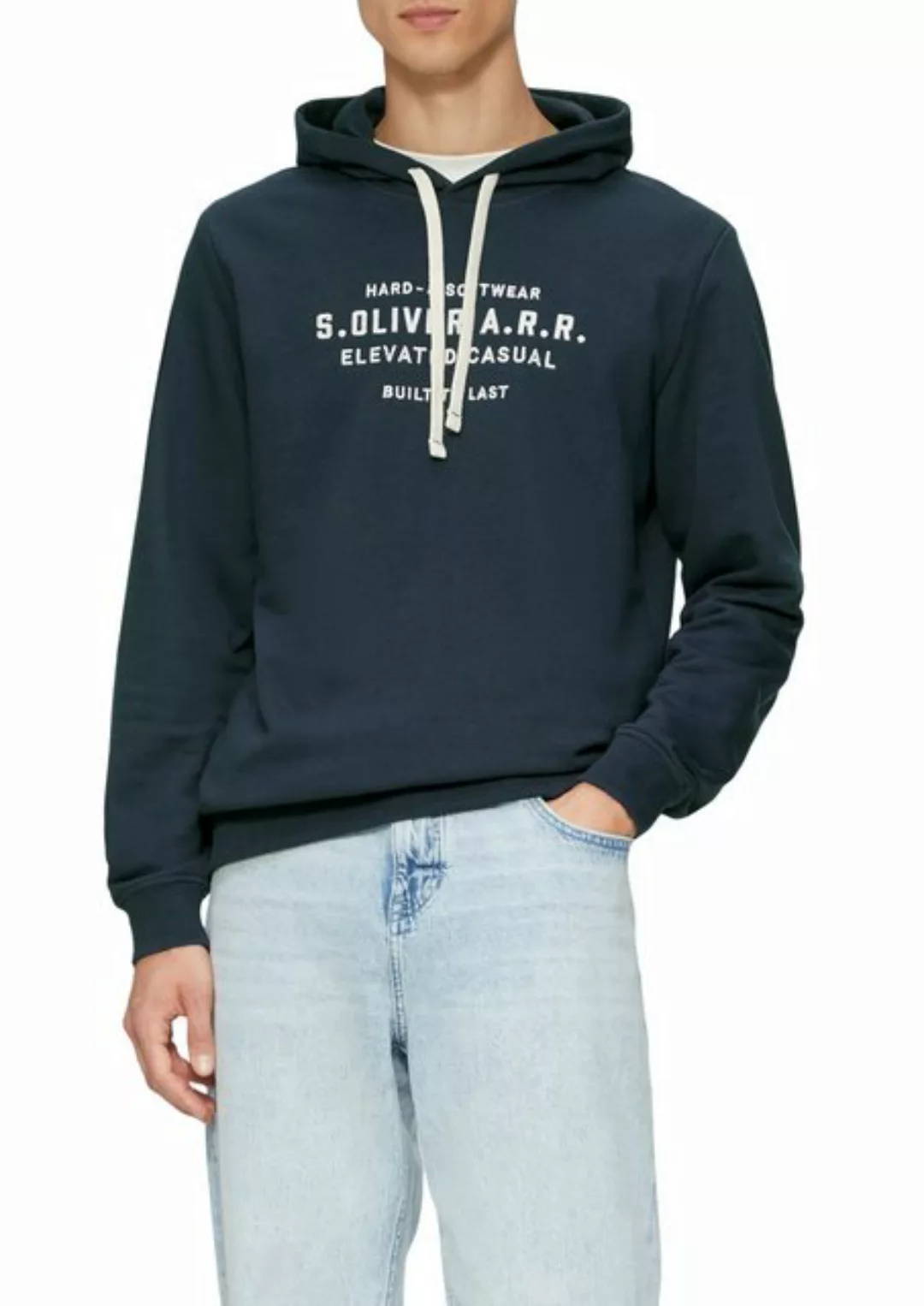 s.Oliver Hoodie mit Schriftzug günstig online kaufen