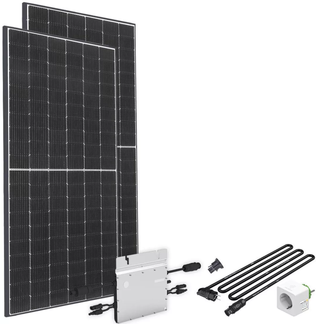 offgridtec Solaranlage »Solar-Direct 830W HM-800«, Schukosteckdose, 5 m Ans günstig online kaufen