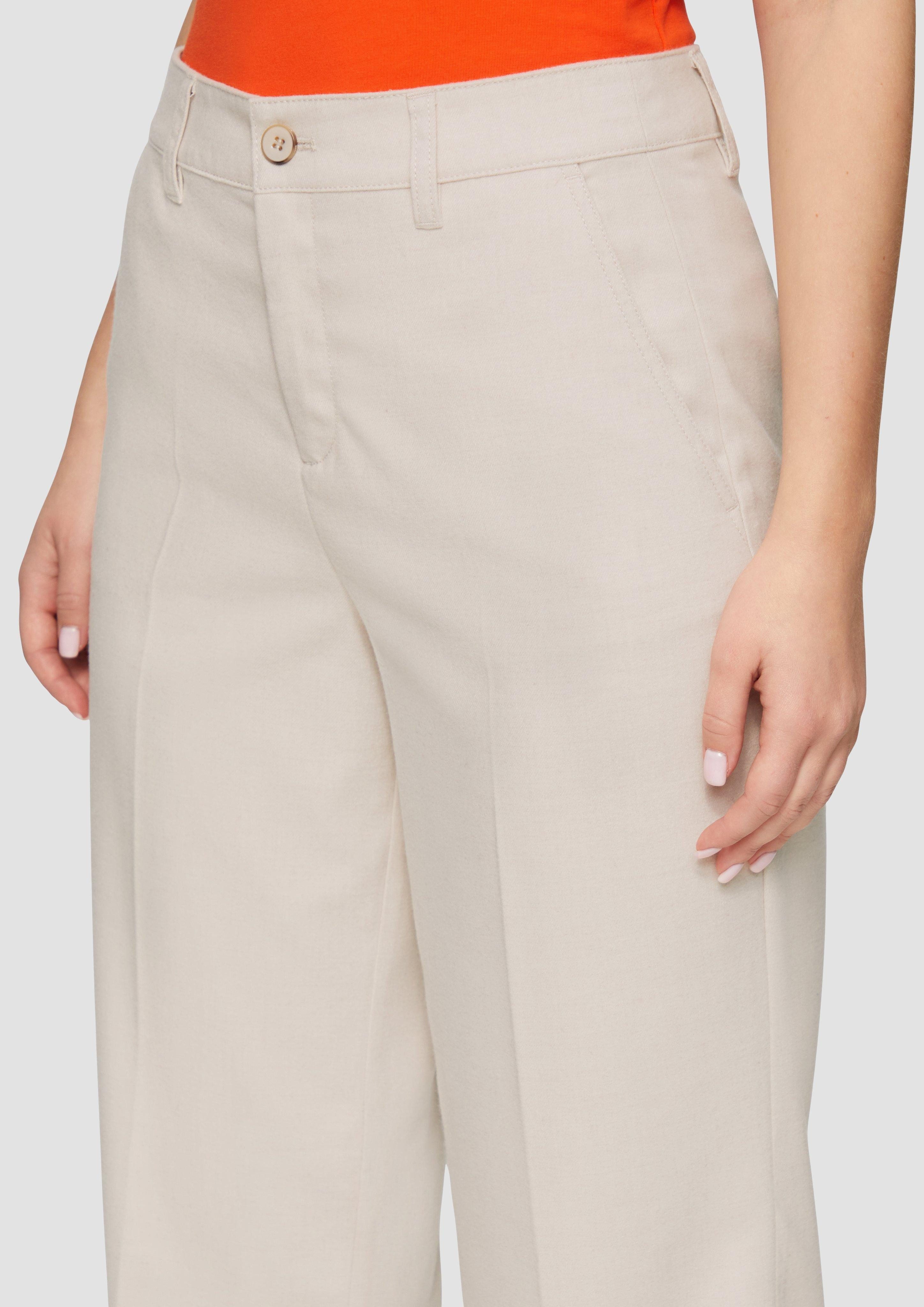 s.Oliver Stoffhose Stoffhose mit Wide Leg günstig online kaufen