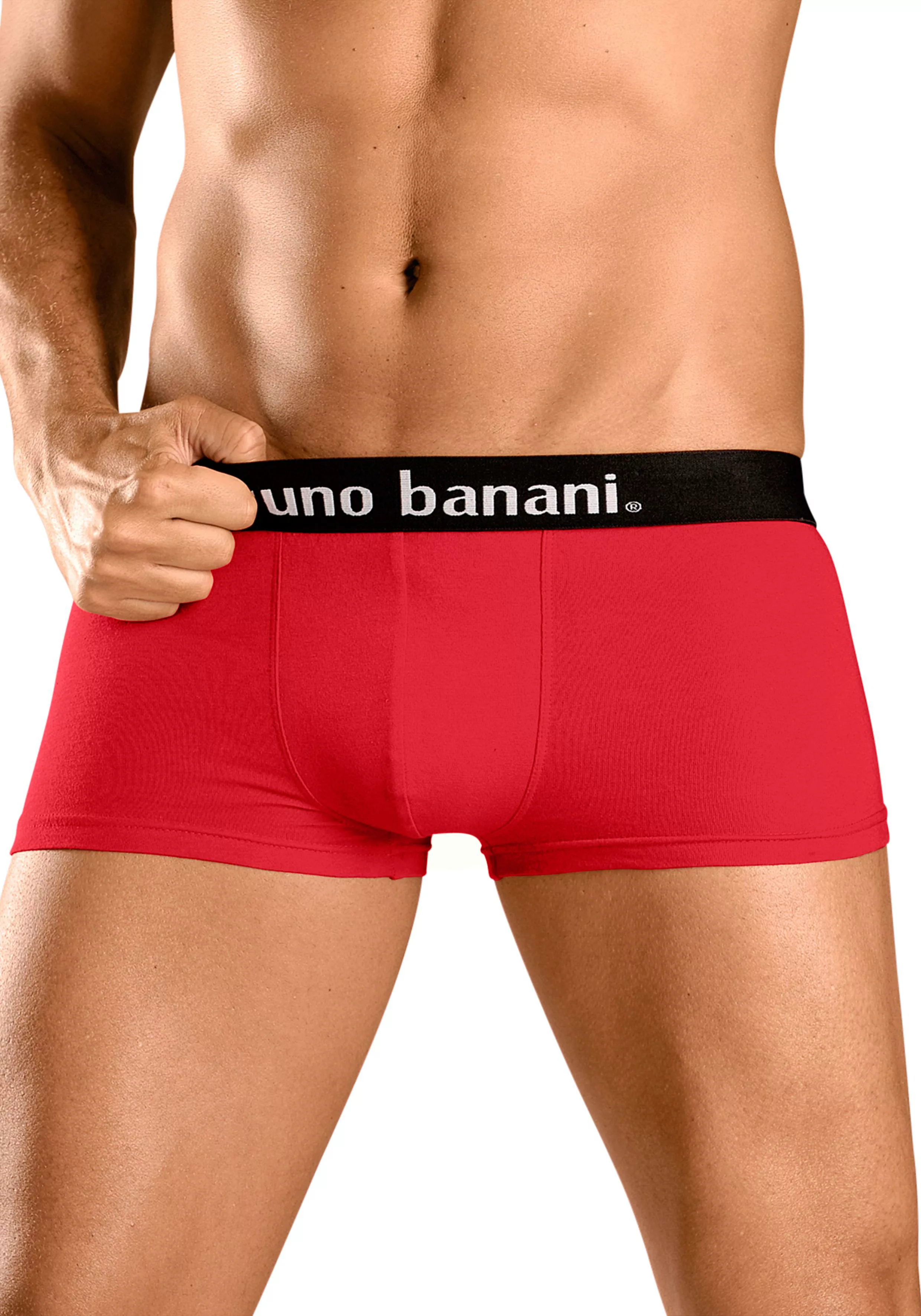 Bruno Banani Hipster, (Packung, 4 St.), knapp sitzende Boxershorts in uni o günstig online kaufen