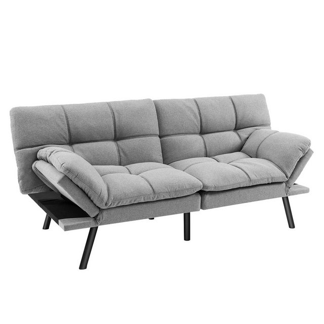 COSTWAY Schlafsofa, Klappbar, mit Bettfunktion & Matratze, umwandelbar, 182 günstig online kaufen