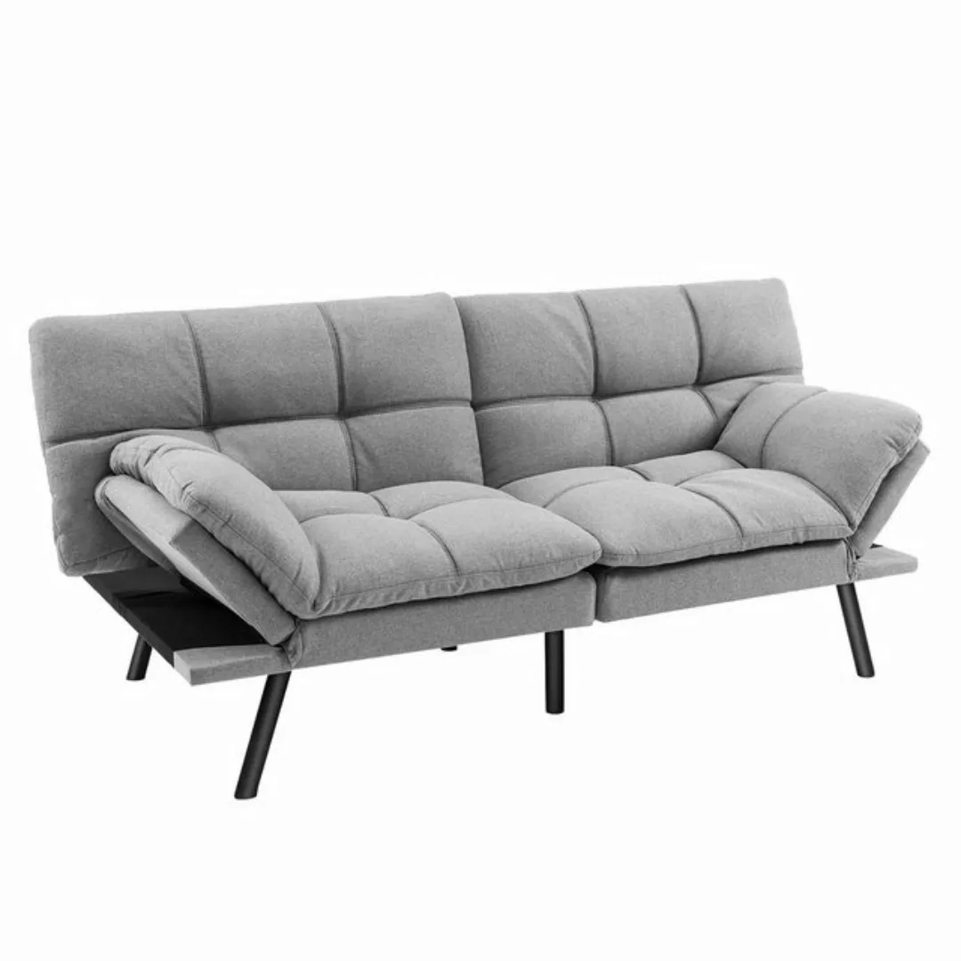 COSTWAY Schlafsofa, Klappbar, mit Bettfunktion & Matratze, umwandelbar, 182 günstig online kaufen