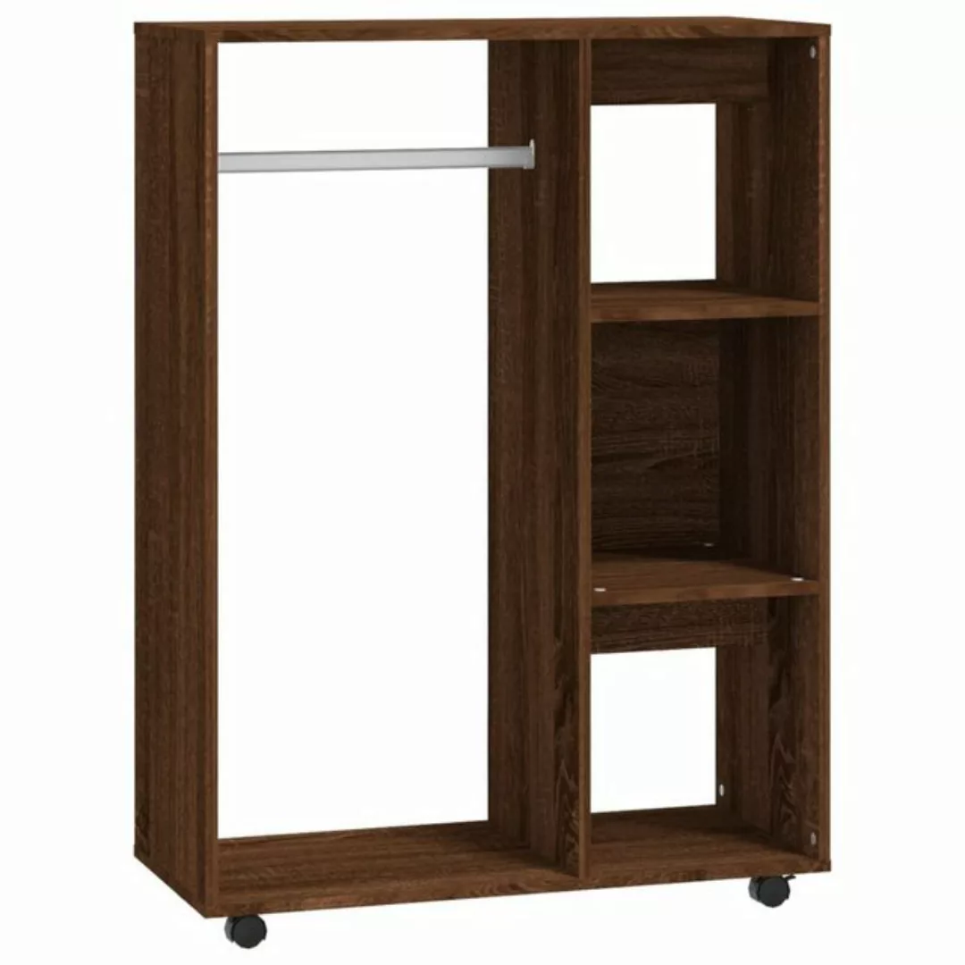 furnicato Kleiderschrank Braun Eichen-Optik 80x40x110 cm Holzwerkstoff günstig online kaufen