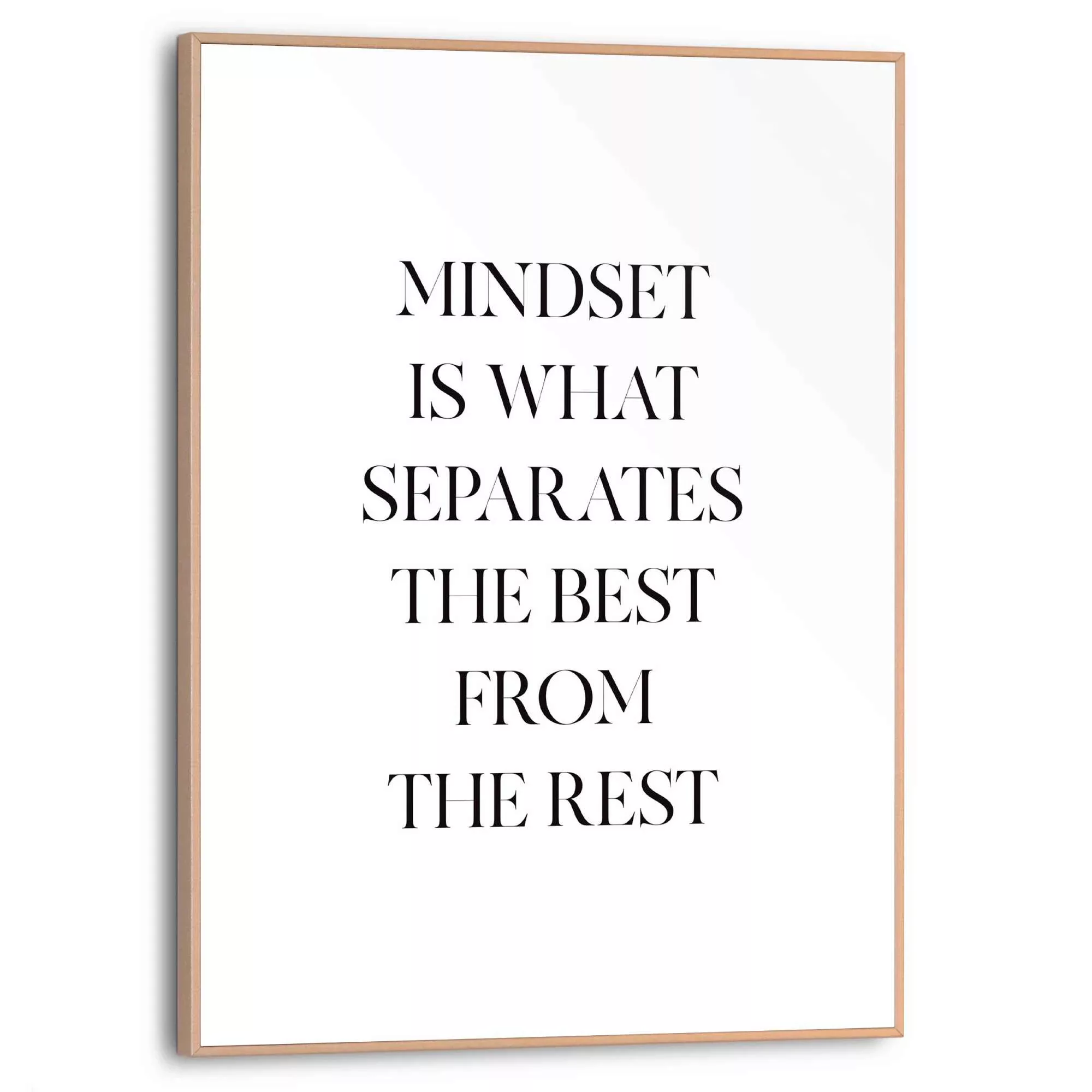 Reinders Poster "Mindset" günstig online kaufen