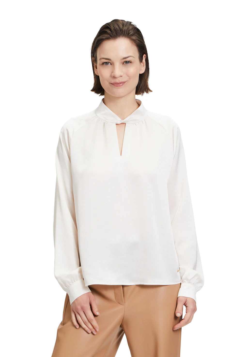 Betty&Co Schlupfbluse "Betty & Co Damen Schlupfbluse mit Stehkragen" günstig online kaufen