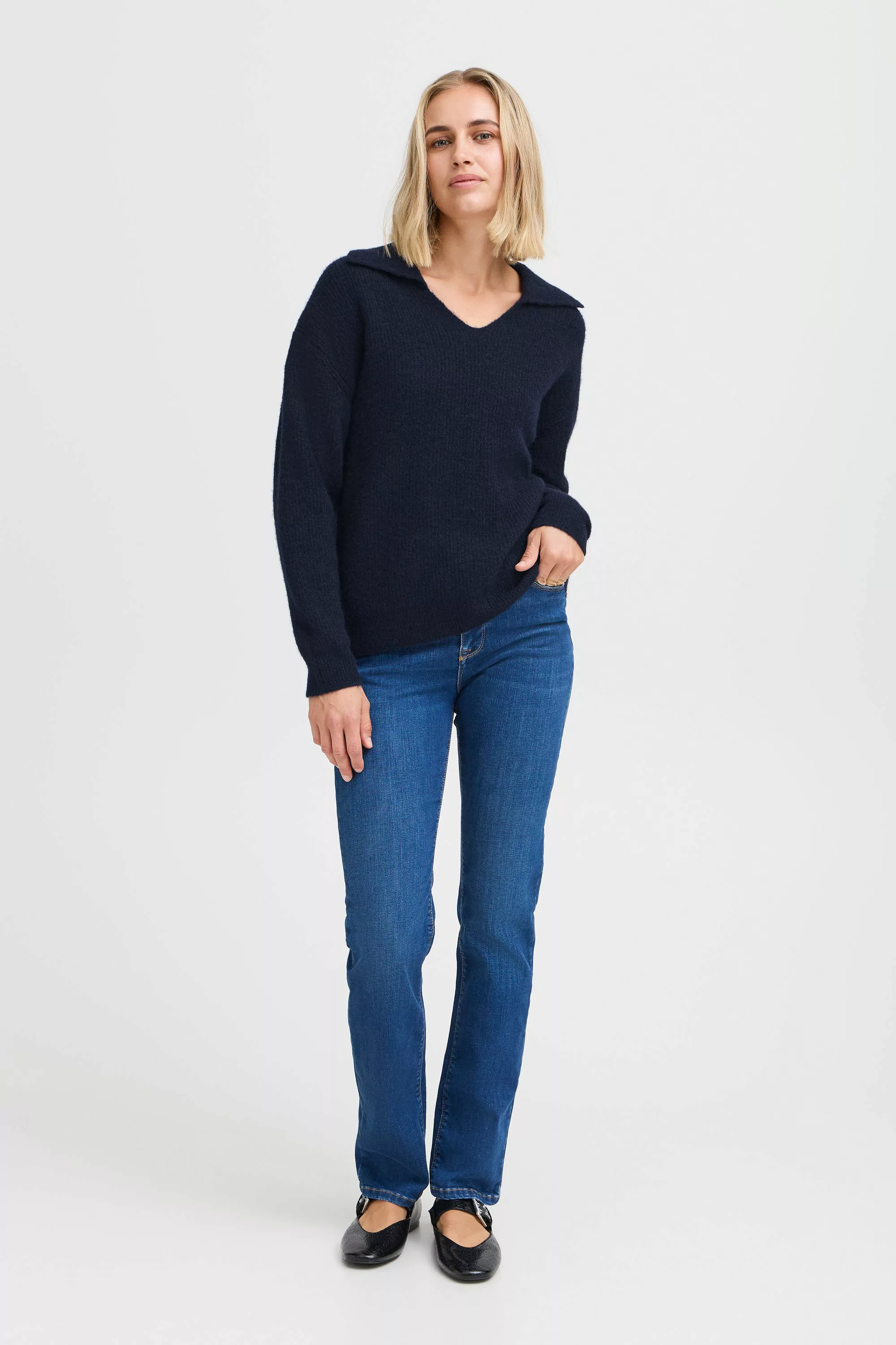 Pulz Jeans Strickpullover "Strickpullover PZASTRA V-Neck Pullover" günstig online kaufen