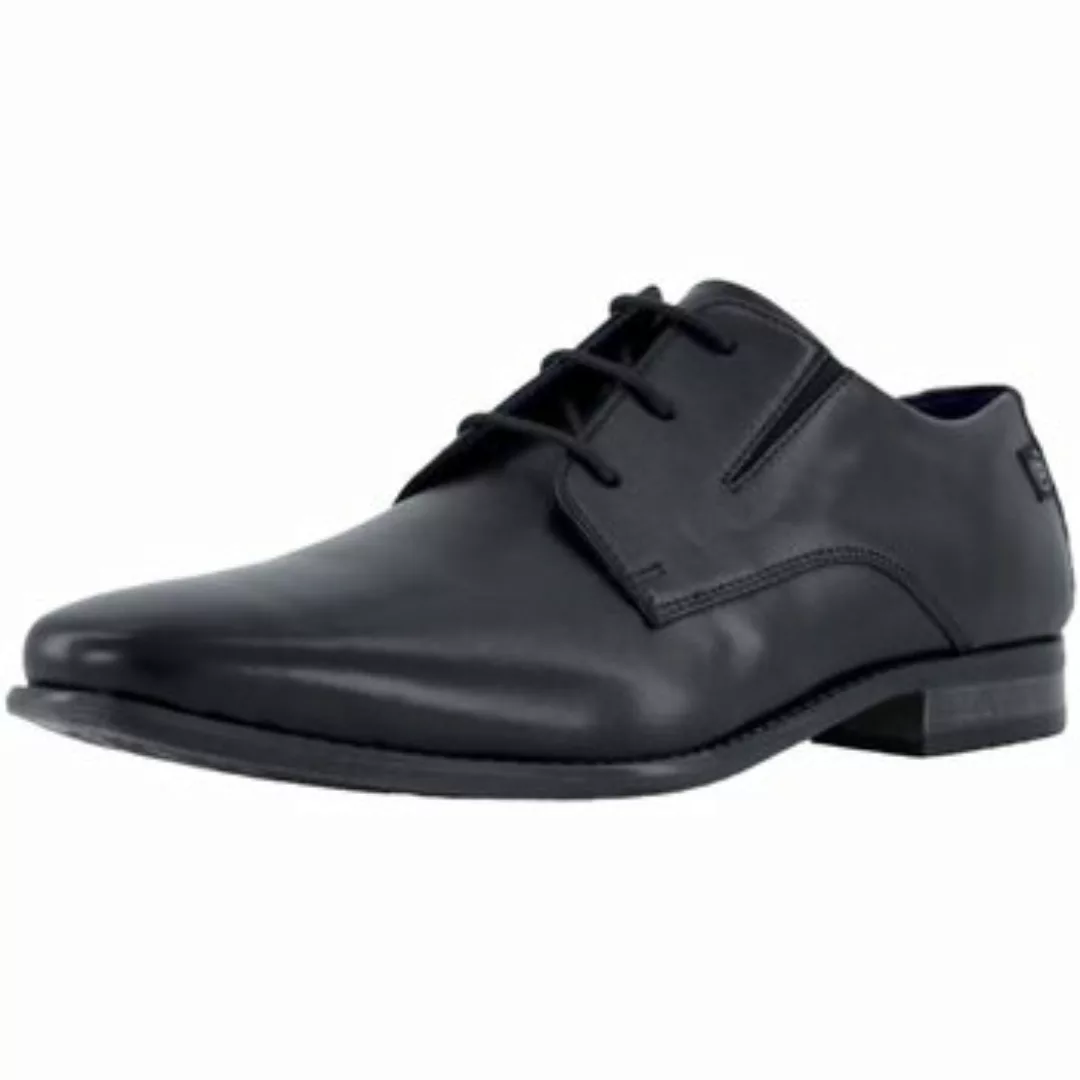 bugatti Schnürschuh, Business Schuh, Anzugschuh mit feinem Blockabsatz günstig online kaufen