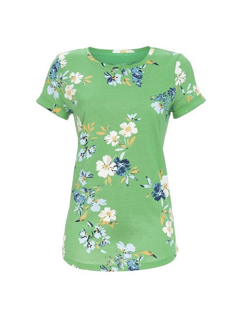 Ringella Pyjamaoberteil mit Blumendessin (1-tlg) günstig online kaufen