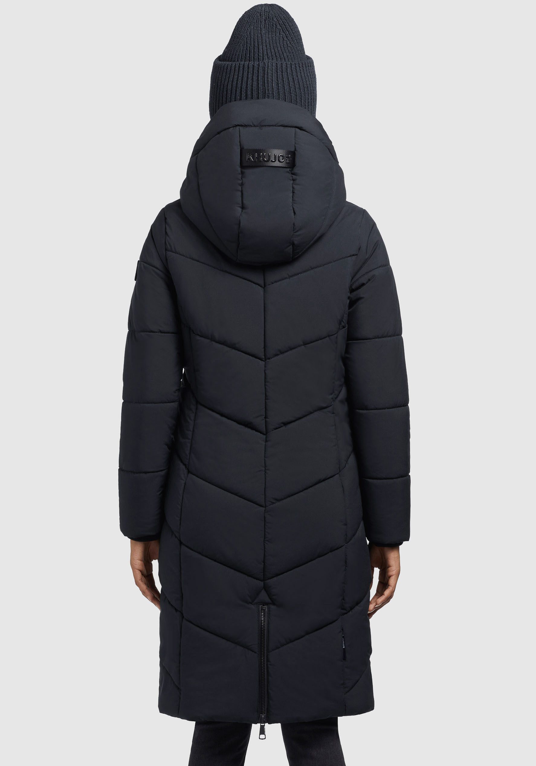 khujo Steppmantel ARIBAY4 LIGHT Materialmix mit günstig online kaufen