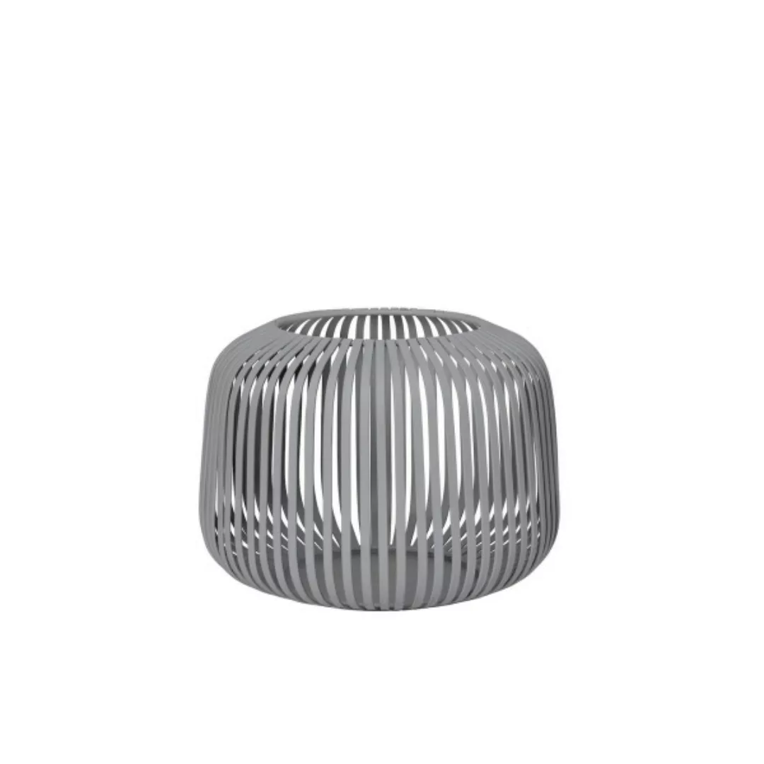LITO - Laterne und Windlicht XS | Ø 13,5 cm, H 10 cm Steel Gray günstig online kaufen