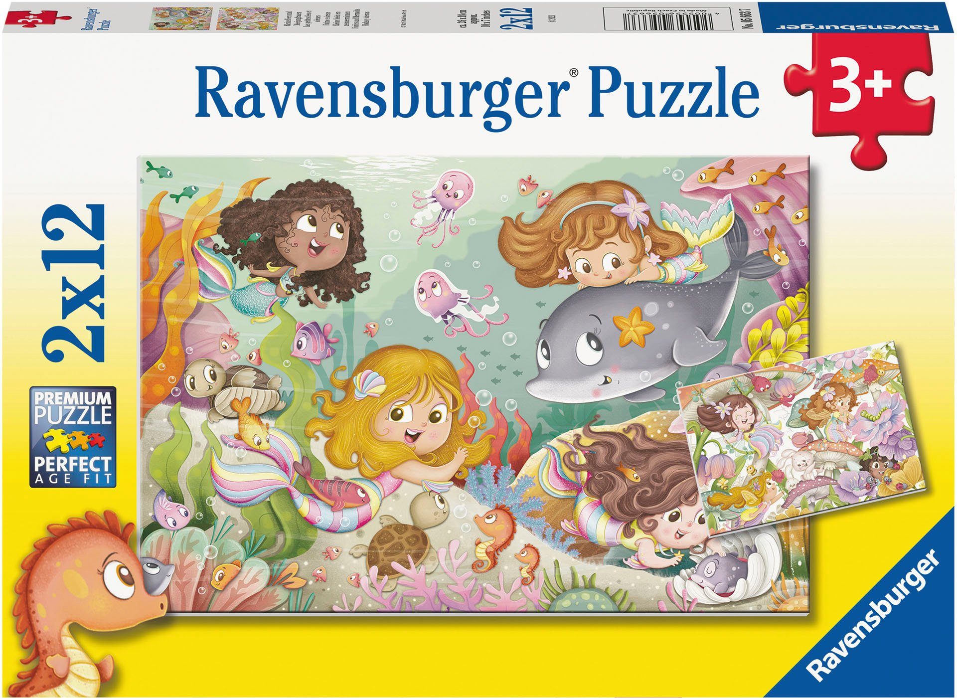 Ravensburger Puzzle Kleine Feen und Meerjungfrauen, günstig online kaufen