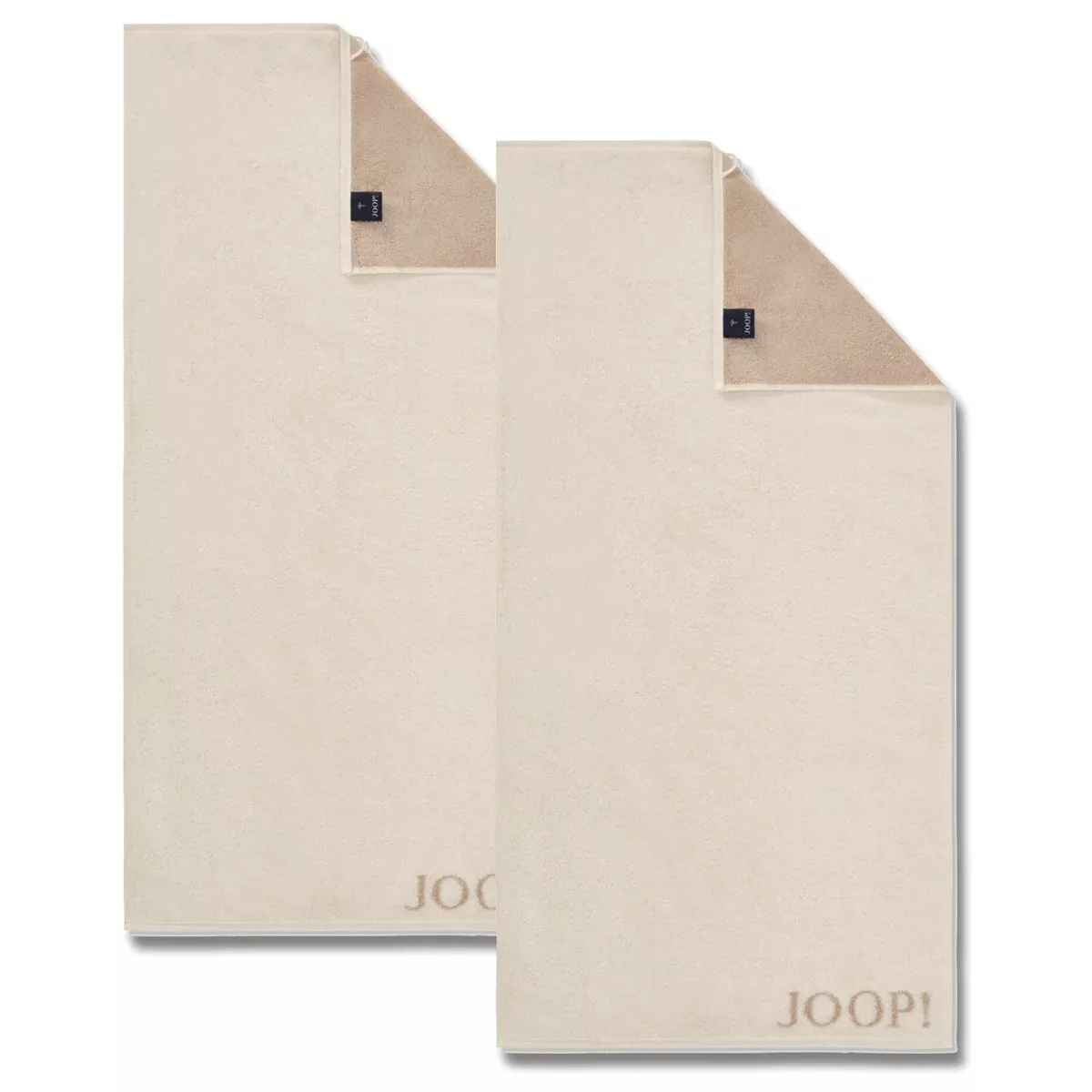 2 Stück Joop! Handtuch Classic Creme Beige 1600-36 50x100 günstig online kaufen