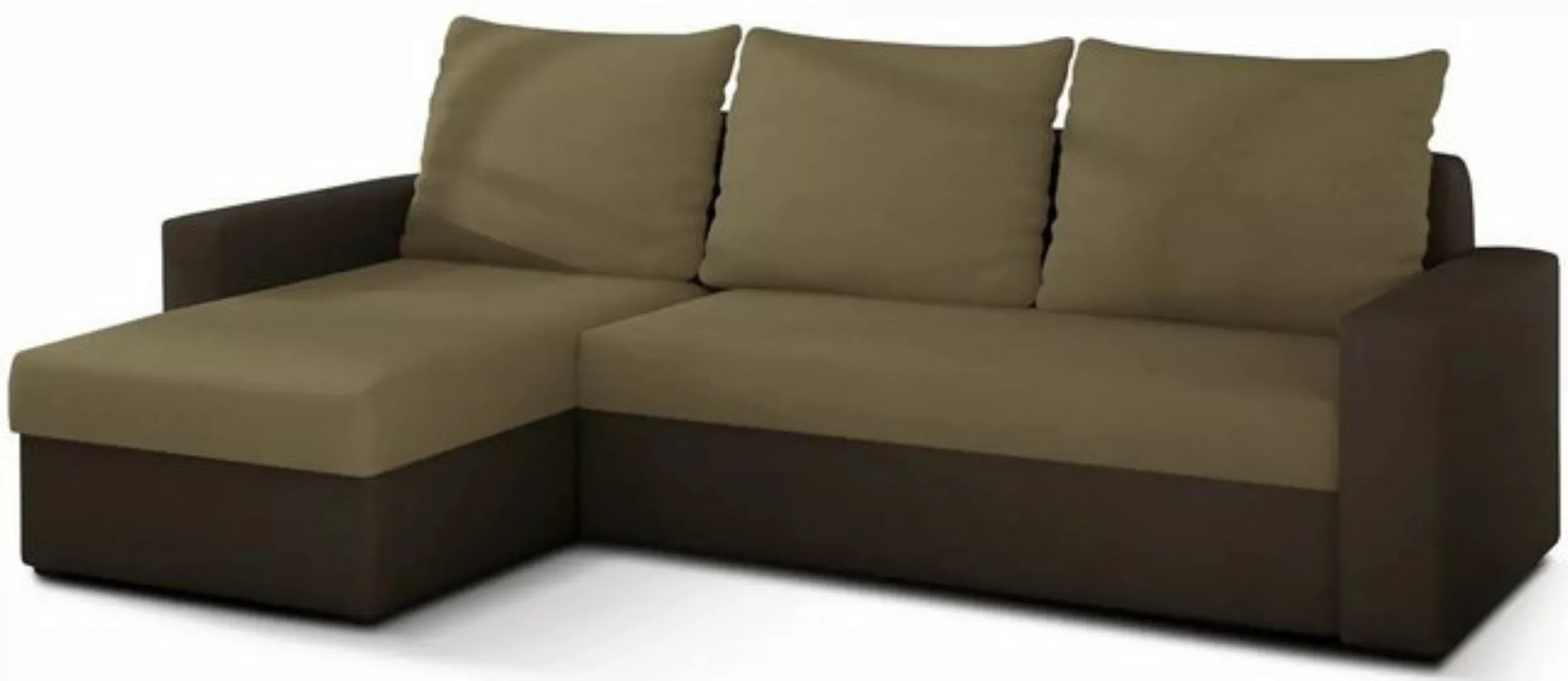 DB-Möbel Ecksofa "SIMPLE" Bester Preis vom Hersteller, Ecksofa mit Schlaffu günstig online kaufen