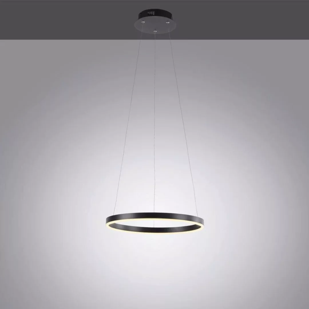 LED-Pendelleuchte Ritus, Ø 39,3cm, anthrazit günstig online kaufen