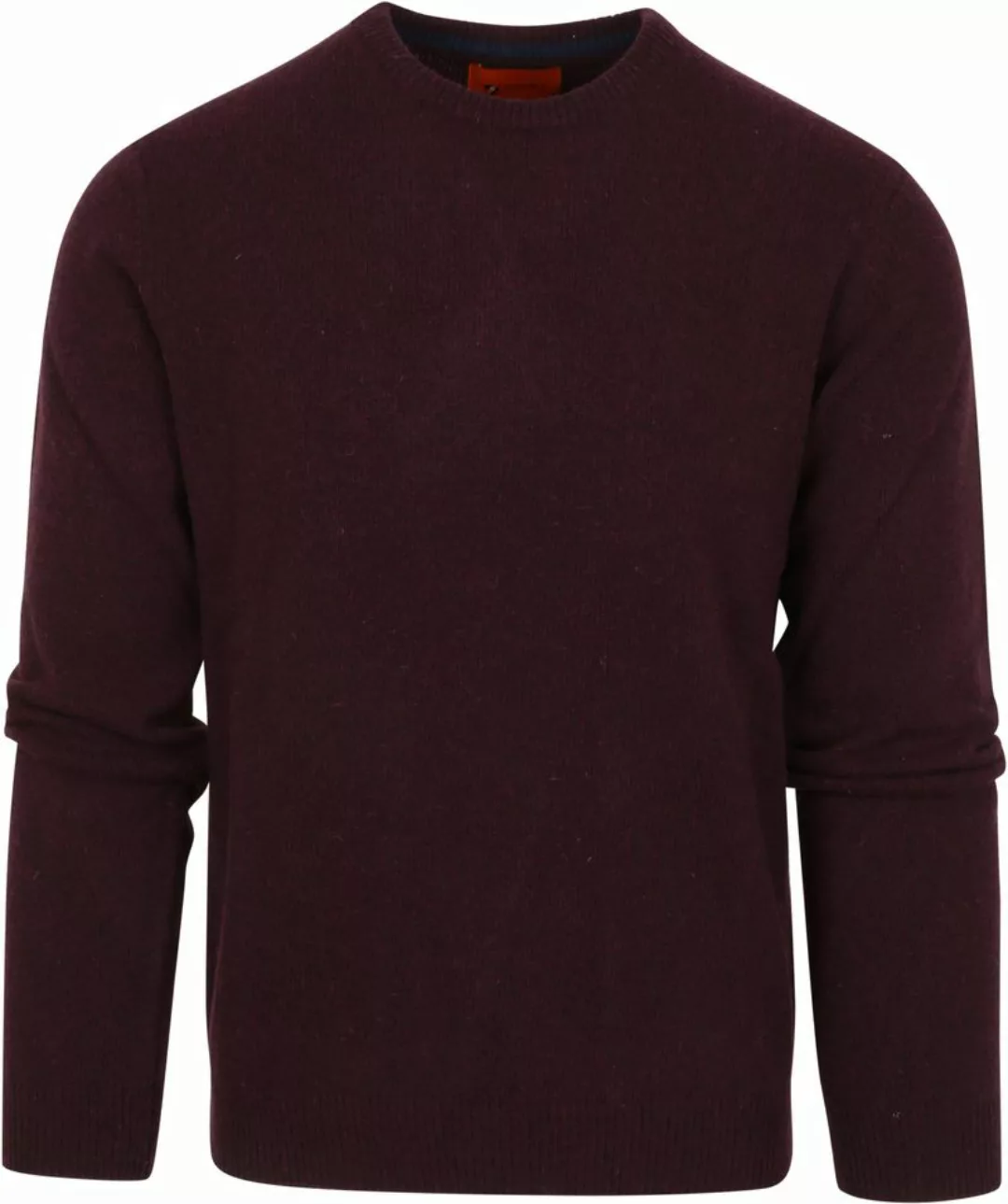 Suitable Pullover Wolle O-Neck Bordeaux - Größe 3XL günstig online kaufen