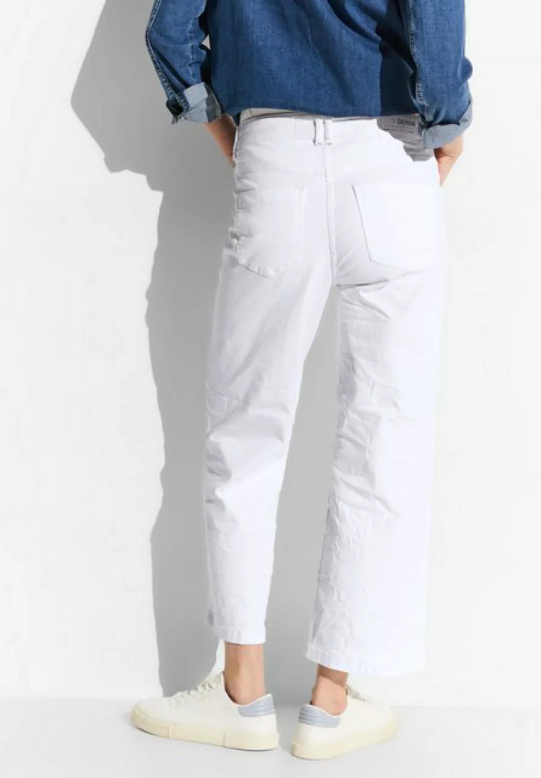 Cecil Gerade Jeans mit Knopfleiste günstig online kaufen