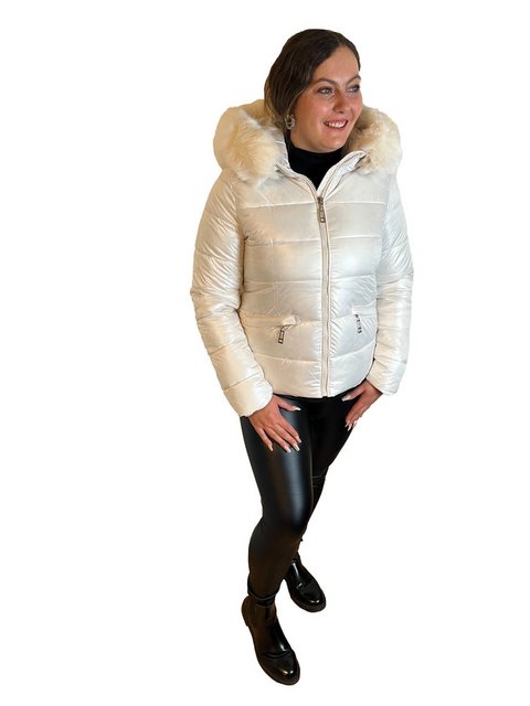 Lelü Fashion Winterjacke mit Kunstpelz mit abnehmbarer Kapuze, mit Kunstfel günstig online kaufen