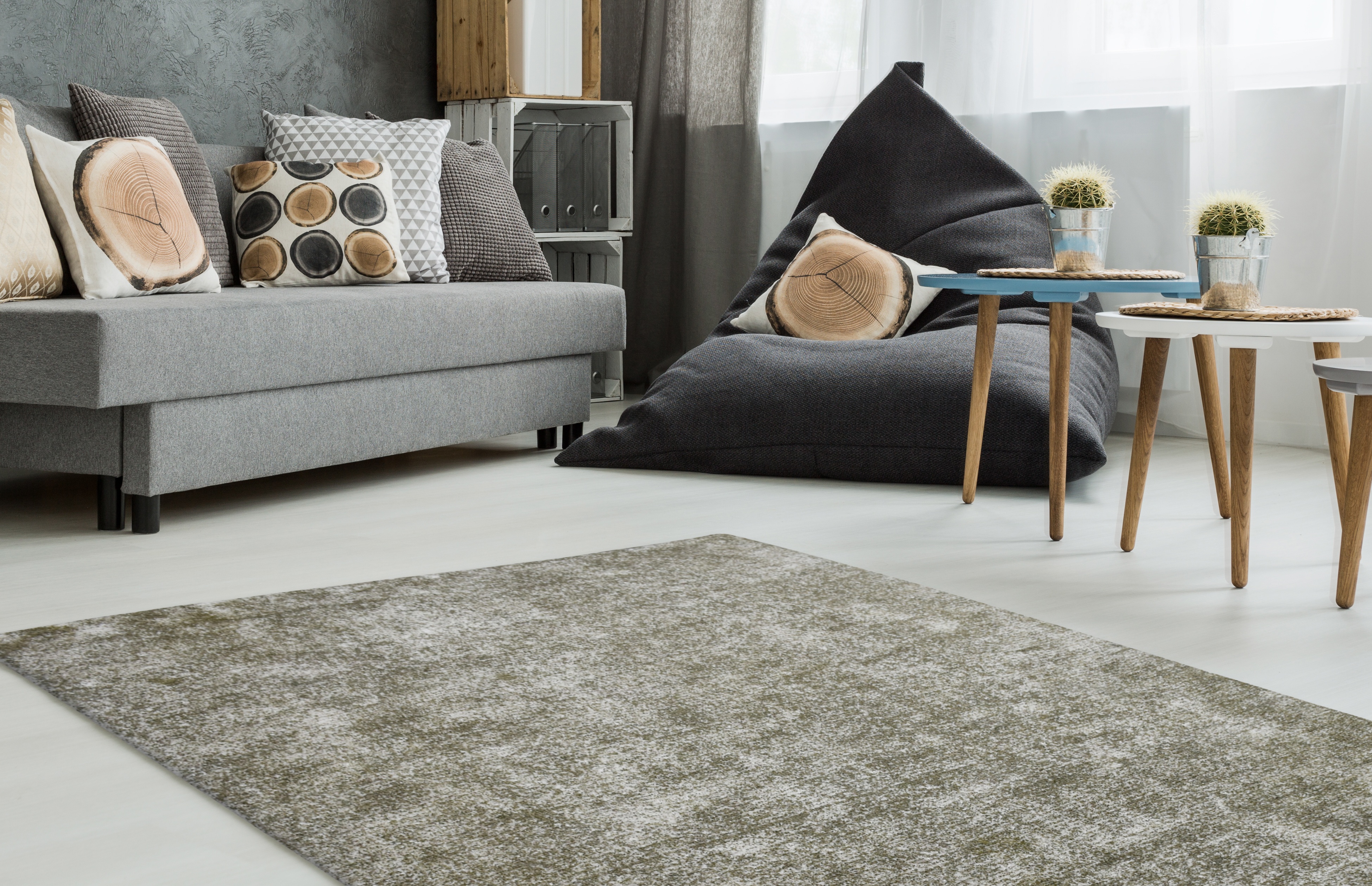 Kayoom Teppich »Etna 110«, rechteckig, 10 mm Höhe, Maschinell getufteter Te günstig online kaufen