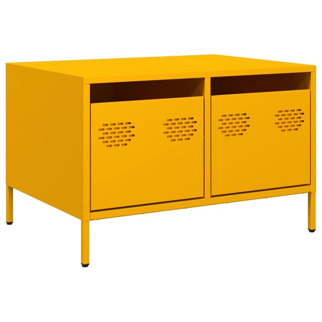 vidaXL TV-Schrank TV-Schrank Senfgelb 68x50x43,5 cm Kaltgewalzter Stahl (1- günstig online kaufen