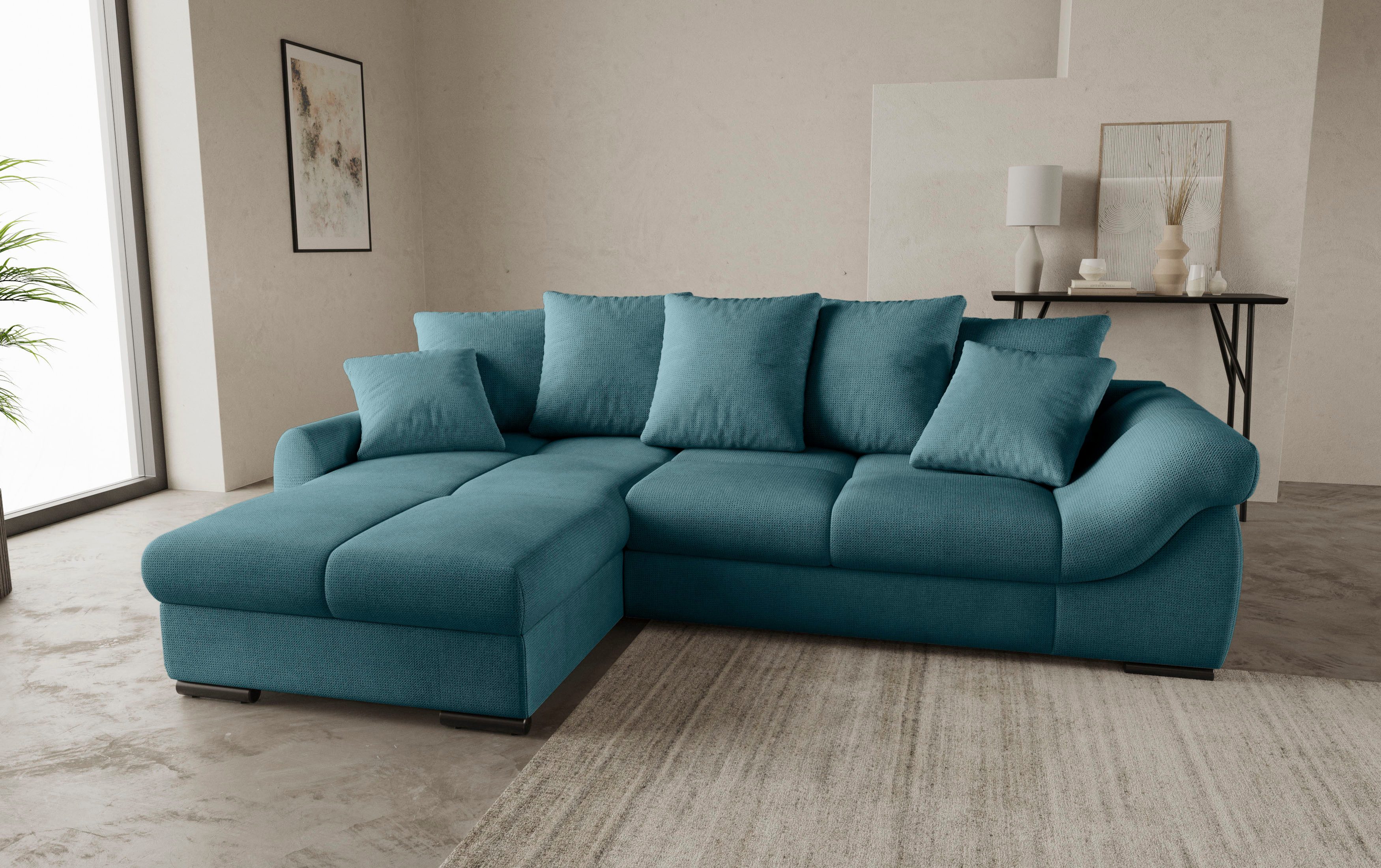 Mr. Couch Ecksofa Livorno DuraFlex L-Form, günstig online kaufen