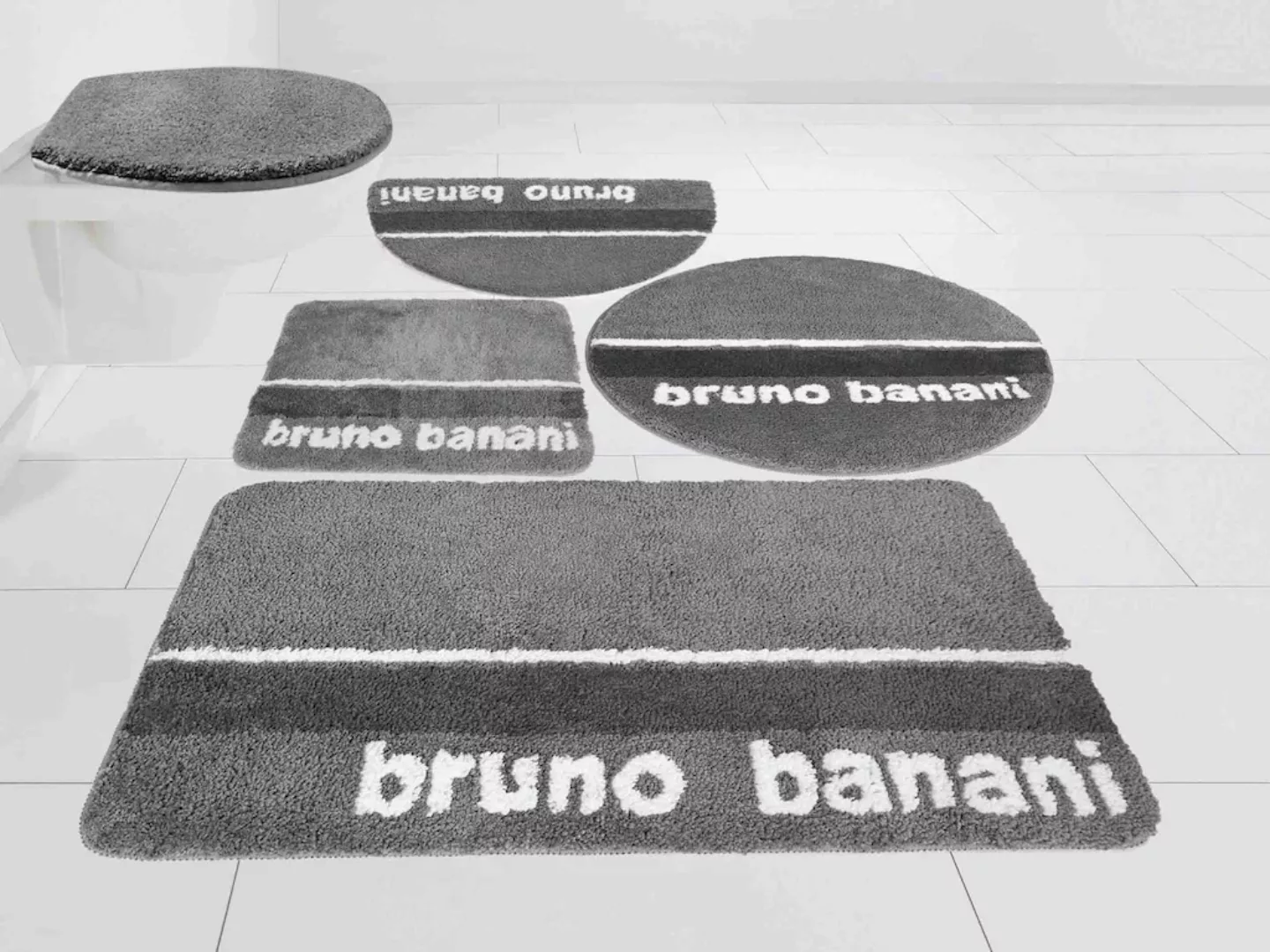 Bruno Banani Badematte »Maja«, Höhe 20 mm, rutschhemmend beschichtet, fußbo günstig online kaufen