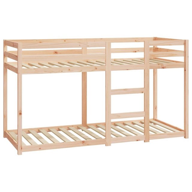 vidaXL Etagenbett Etagenbett 75x190 cm Massivholz Kiefer Bett Bettgestell günstig online kaufen